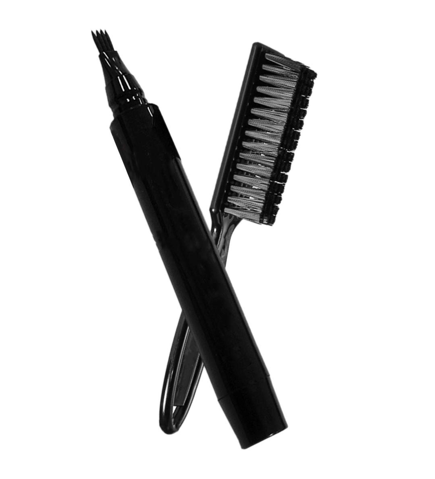 Seprendi Beard Pencil & Brush Set - 2Pcs Mustache Coloring & Shaping Tools - Enhance Your Beard Look - Buy Online on GoSupps.com