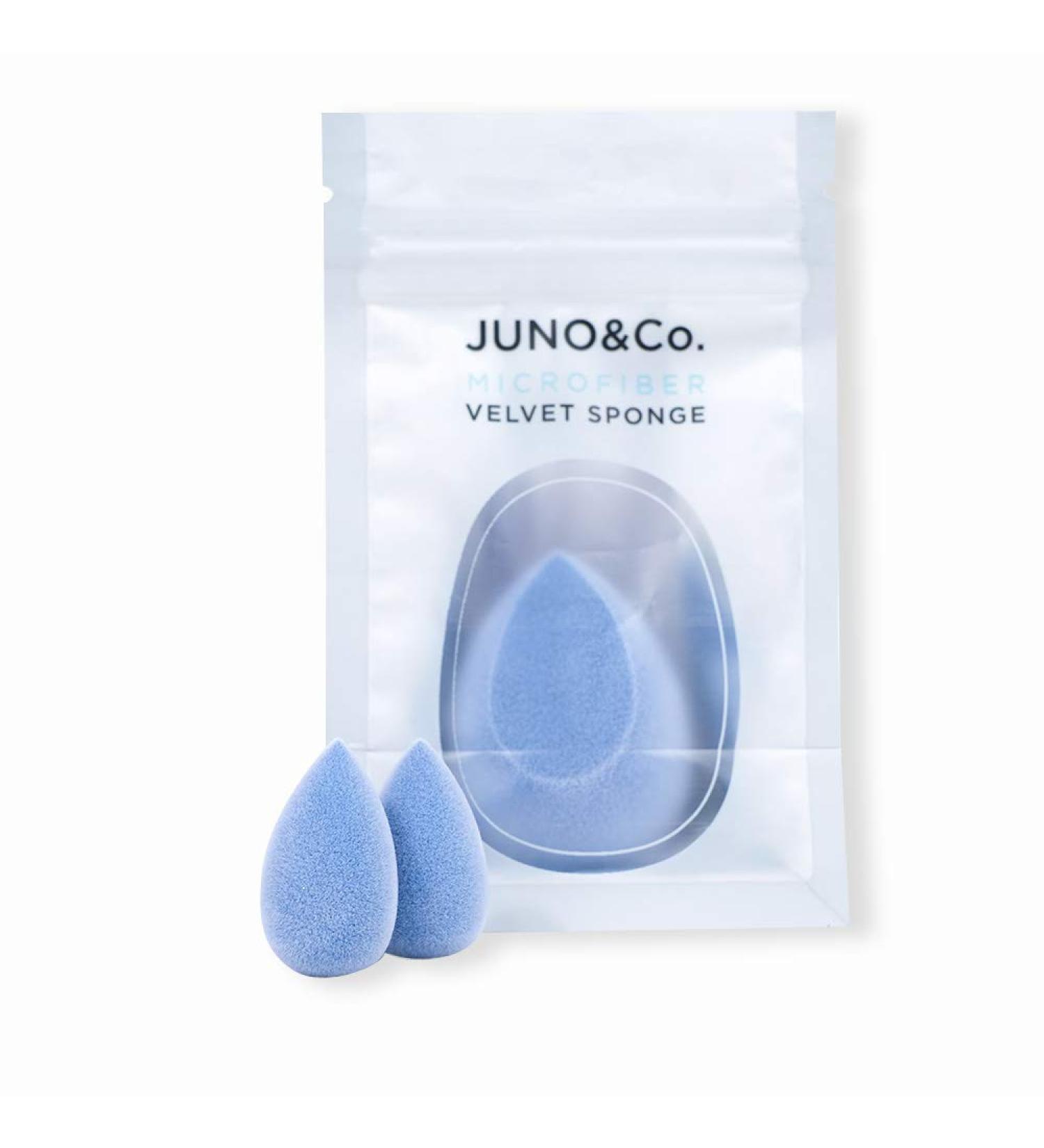 JUNO & Co. Microfiber Sponge - Latex-Free Dual Layer Technology - Flawless Makeup Blender for Foundations, Powders, and Creams - Velvet Love Bundle - Buy Online on GoSupps.com