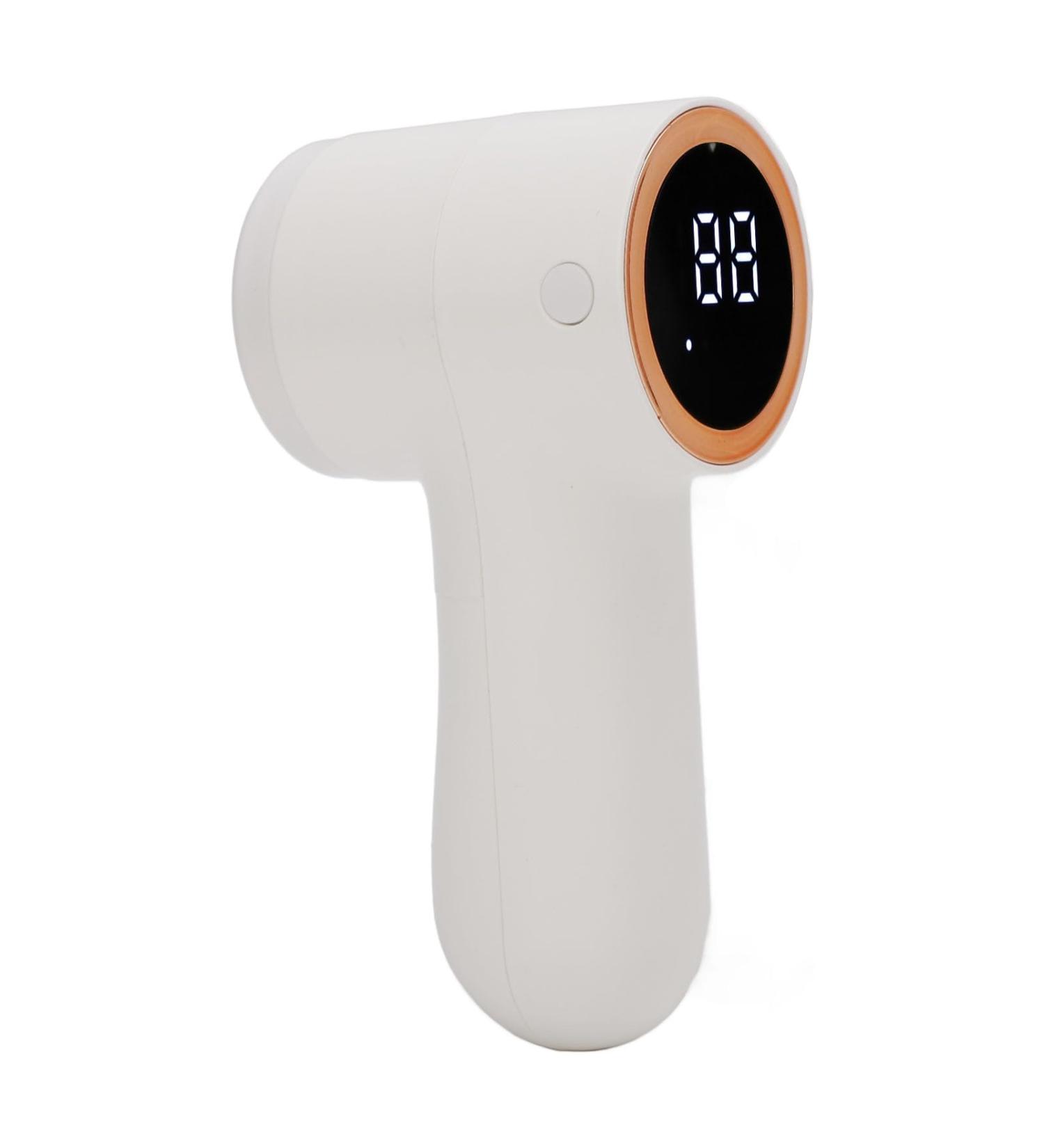Rechargeable Fabric Shaver & Lint Remover - Portable Sweater Defuzzer with Digital Display for Coats Cushions & Sofas | International Shipping Available - Buy Online on GoSupps.com