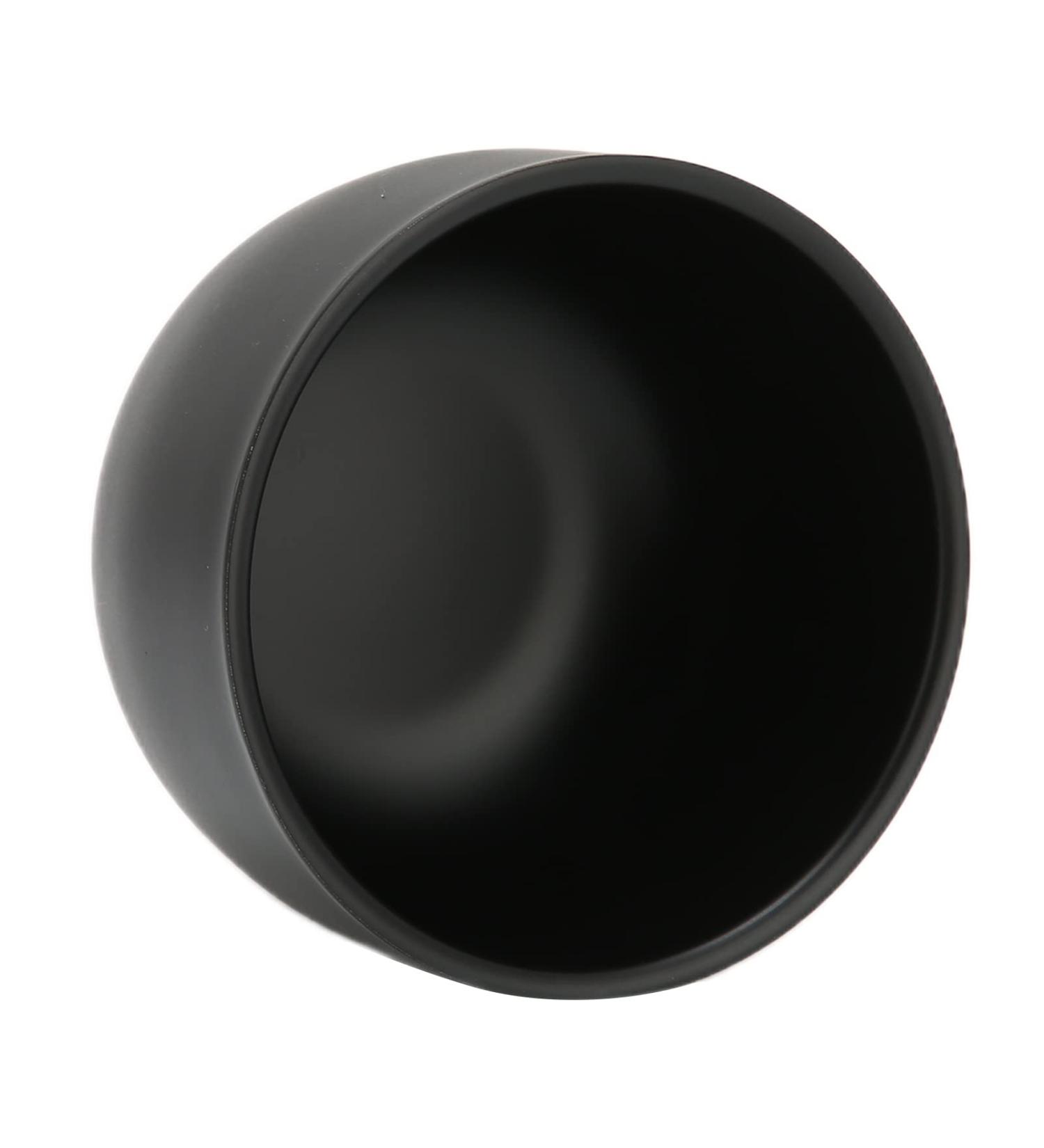 Black Stainless Steel Shaving Mug & Bowl - Perfect Father's Day Gift for Men | Shaving Foam Soap Cup - Buy Online on GoSupps.com