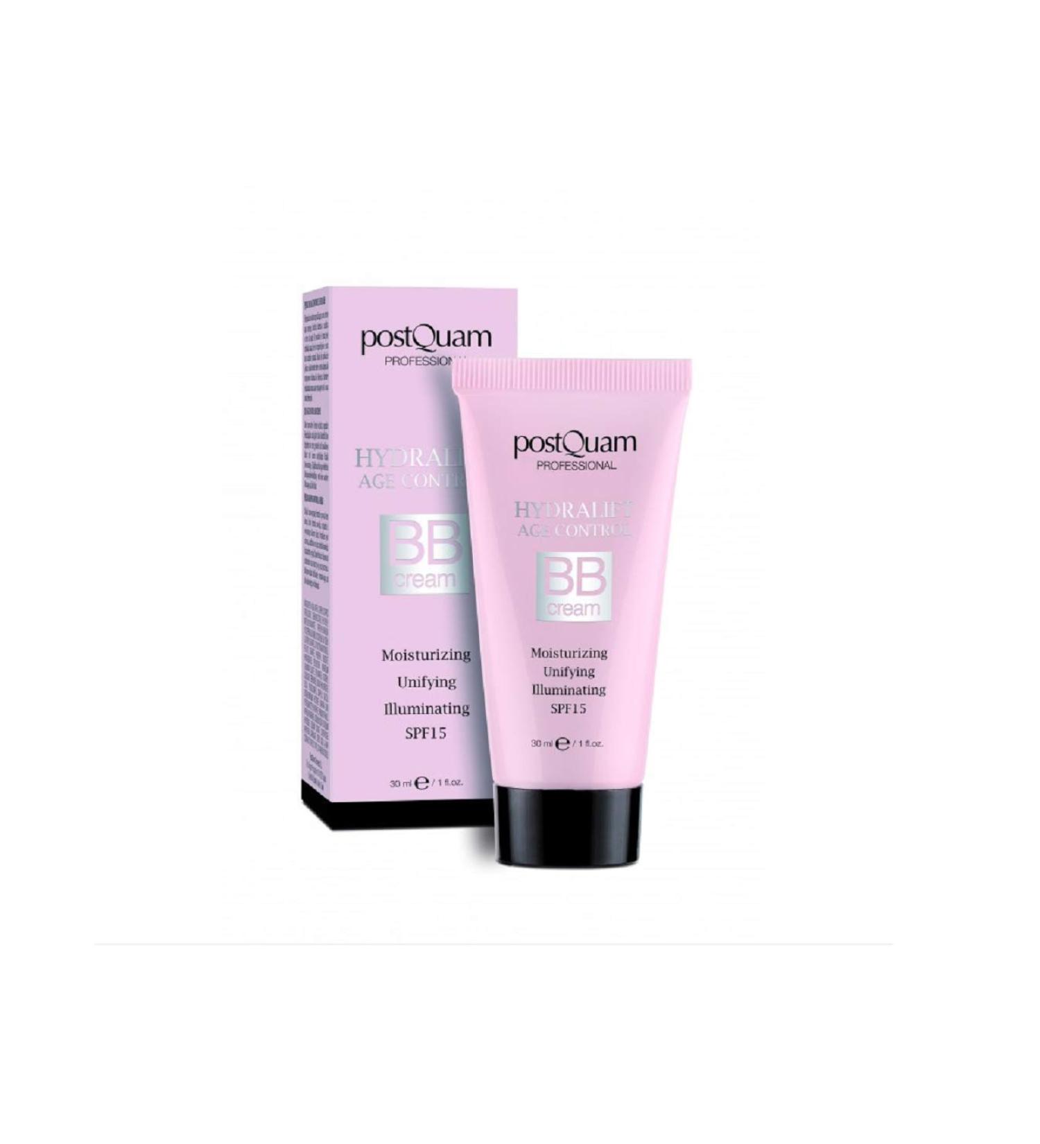 POSTQUAM Professional BB Cream Age Control 30ml - Hydrating Hyaluronic Acid & Vitamins for Radiant Skin - Buy Online on GoSupps.com