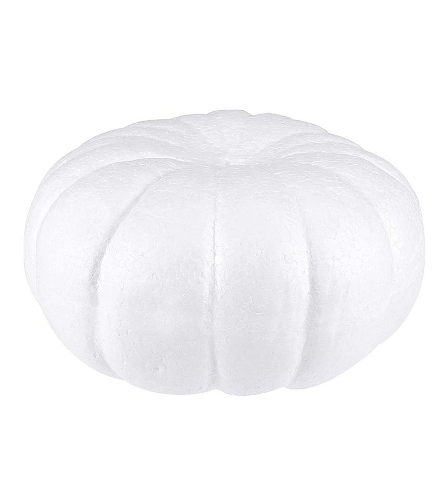 COHEALI 1 Set 2pcs Pumpkin Thanksgiving Polystyrene Halloween Mold Crafts Mini Child White 20X20X10CM - Buy Online on GoSupps.com