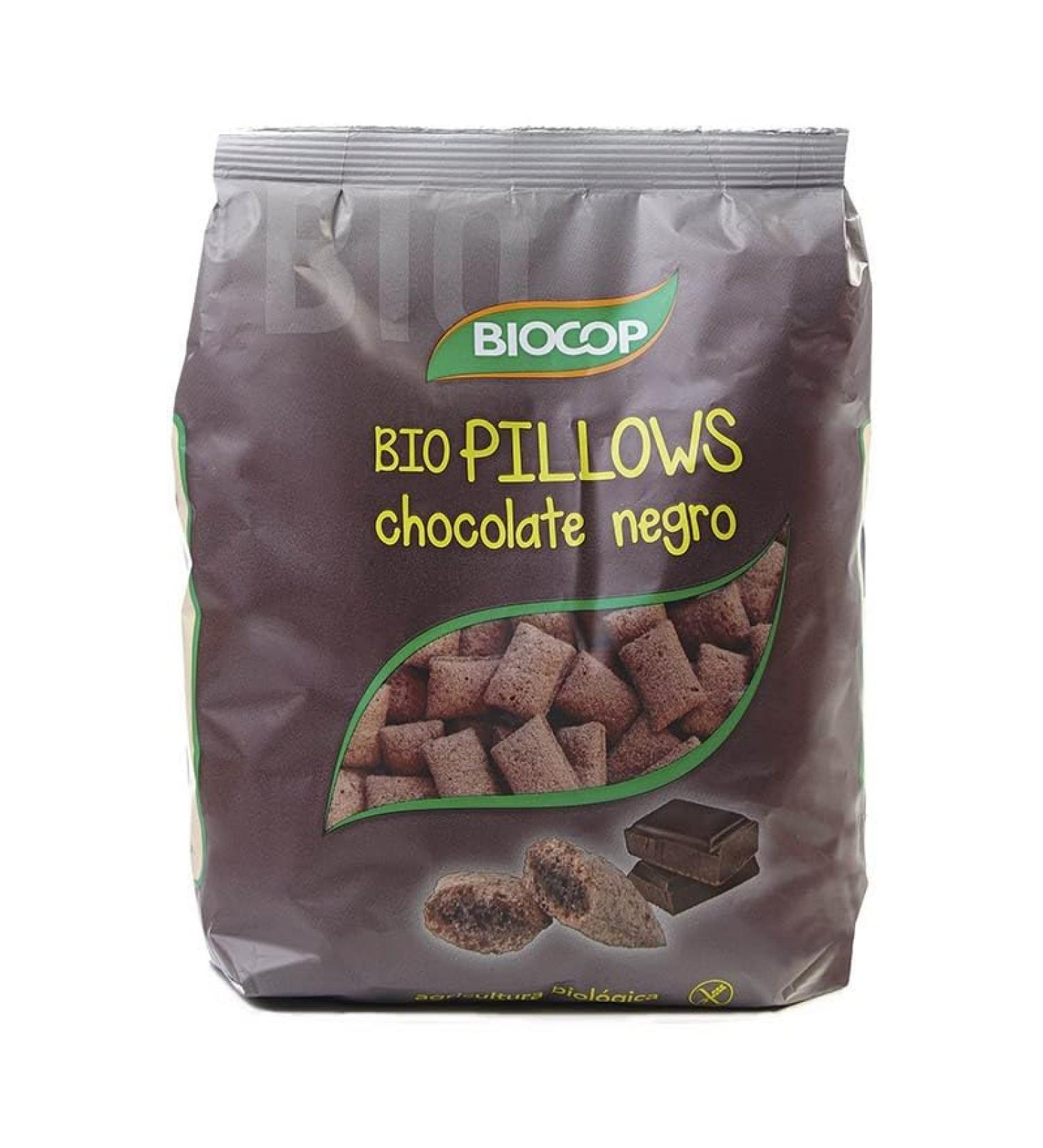 CEREAL PILLOWS CHOCO NEGRO ORGANIC
