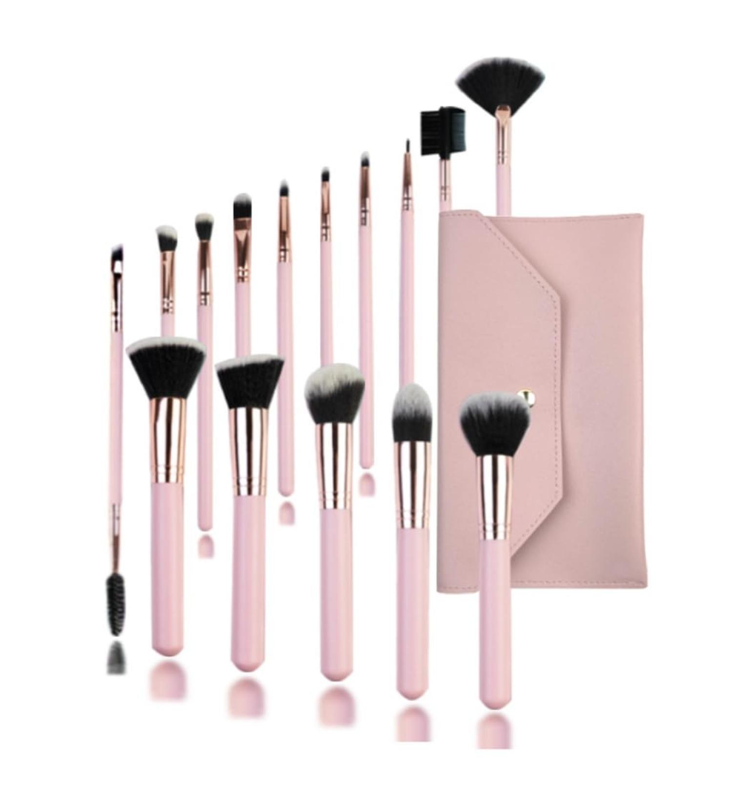 Shop MADALIAN 16 Soft Fiber Hair Makeup Brush Set - Eye Shadow & Highlighting Brushes - 18cm Makeup Tools for Flawless Application - International Shipping Available - Buy Online on GoSupps.com