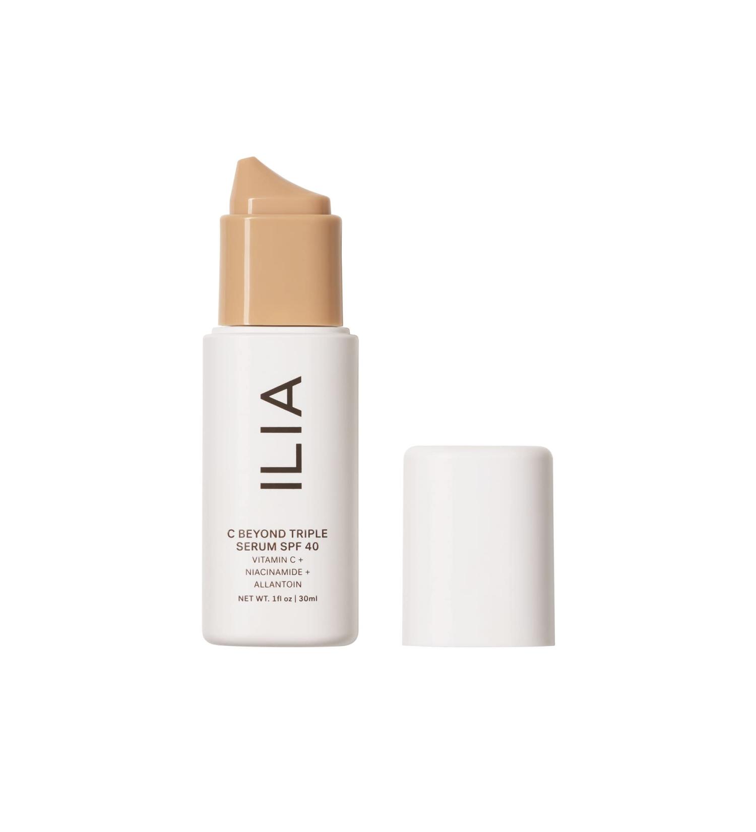 ILIA C Beyond Triple Serum SPF 40 | Non-Toxic, Cruelty-Free, Clean Beauty - Translucent Tone 1 - Buy Online on GoSupps.com