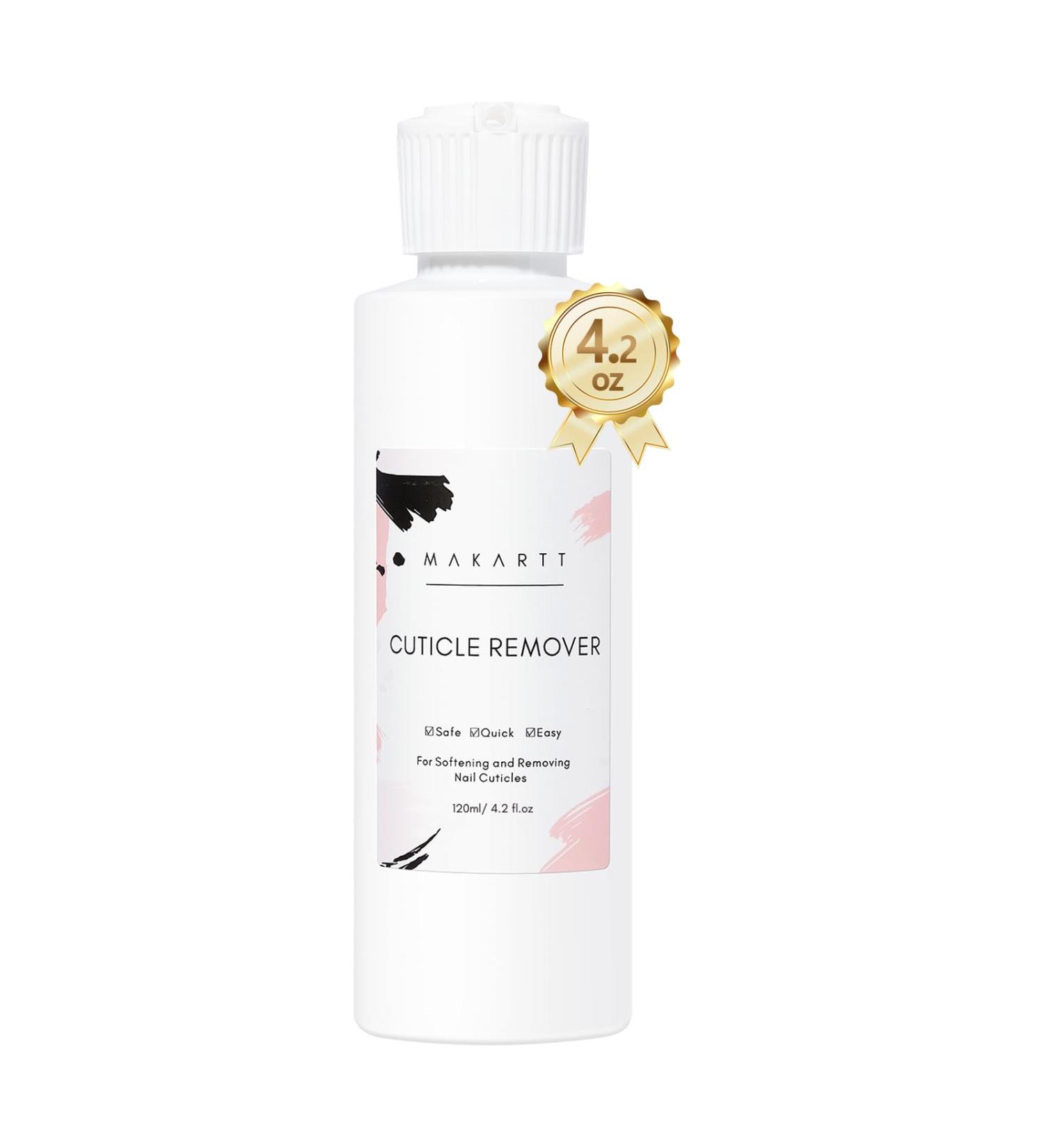 Makartt Cuticle Remover Liquid - Professional Nail Care Cuticle Softener 4.2 Fl.OZ for Manicure & Pedicure - Instant Cuticle Dissolver for Dry Cuticles - Buy Online on GoSupps.com