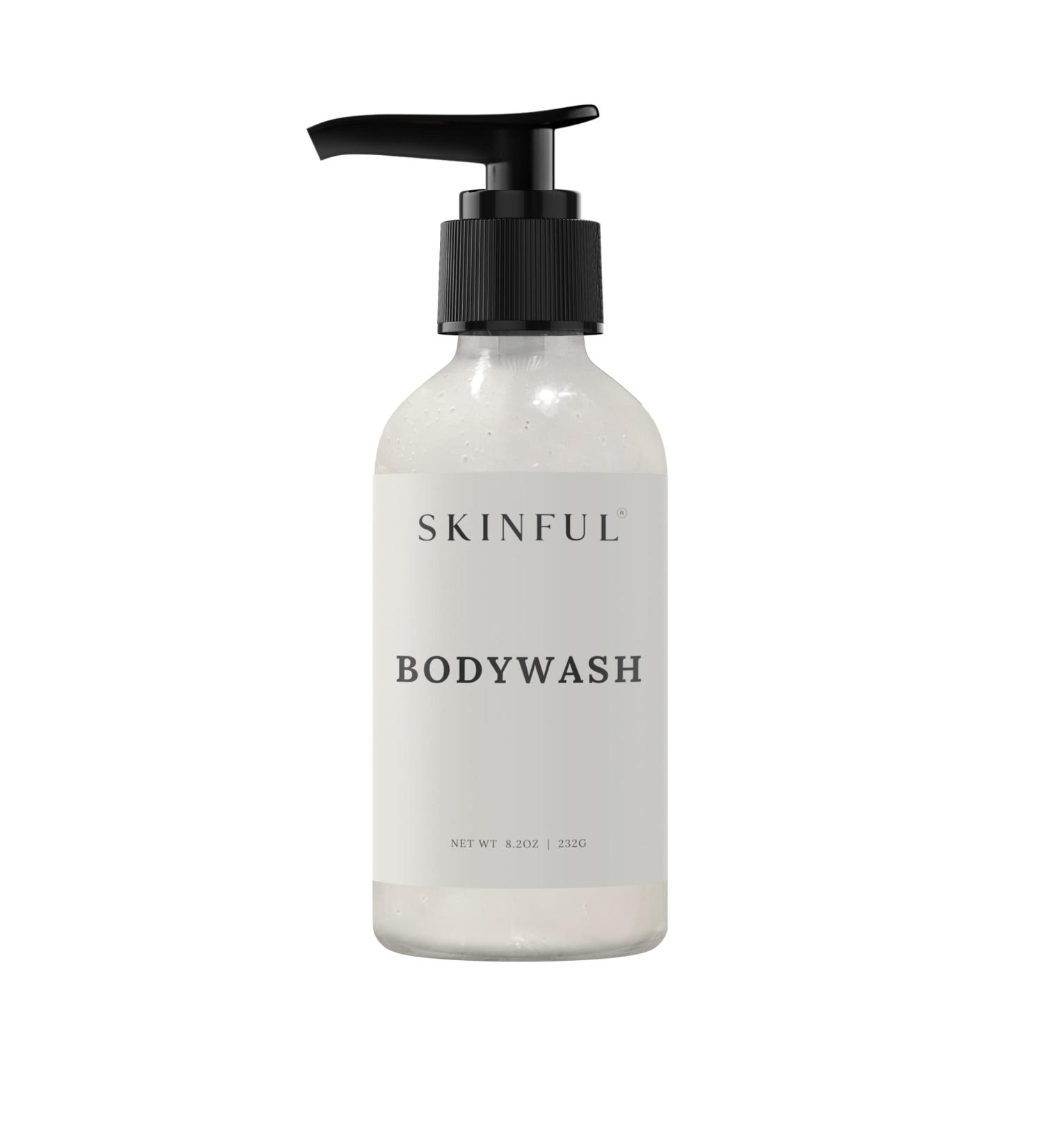 Skinful Moisturizing Shower Gel - Sulfate Free Body Wash for All Skin Types - 8.2oz | International Shipping Available - Buy Online on GoSupps.com