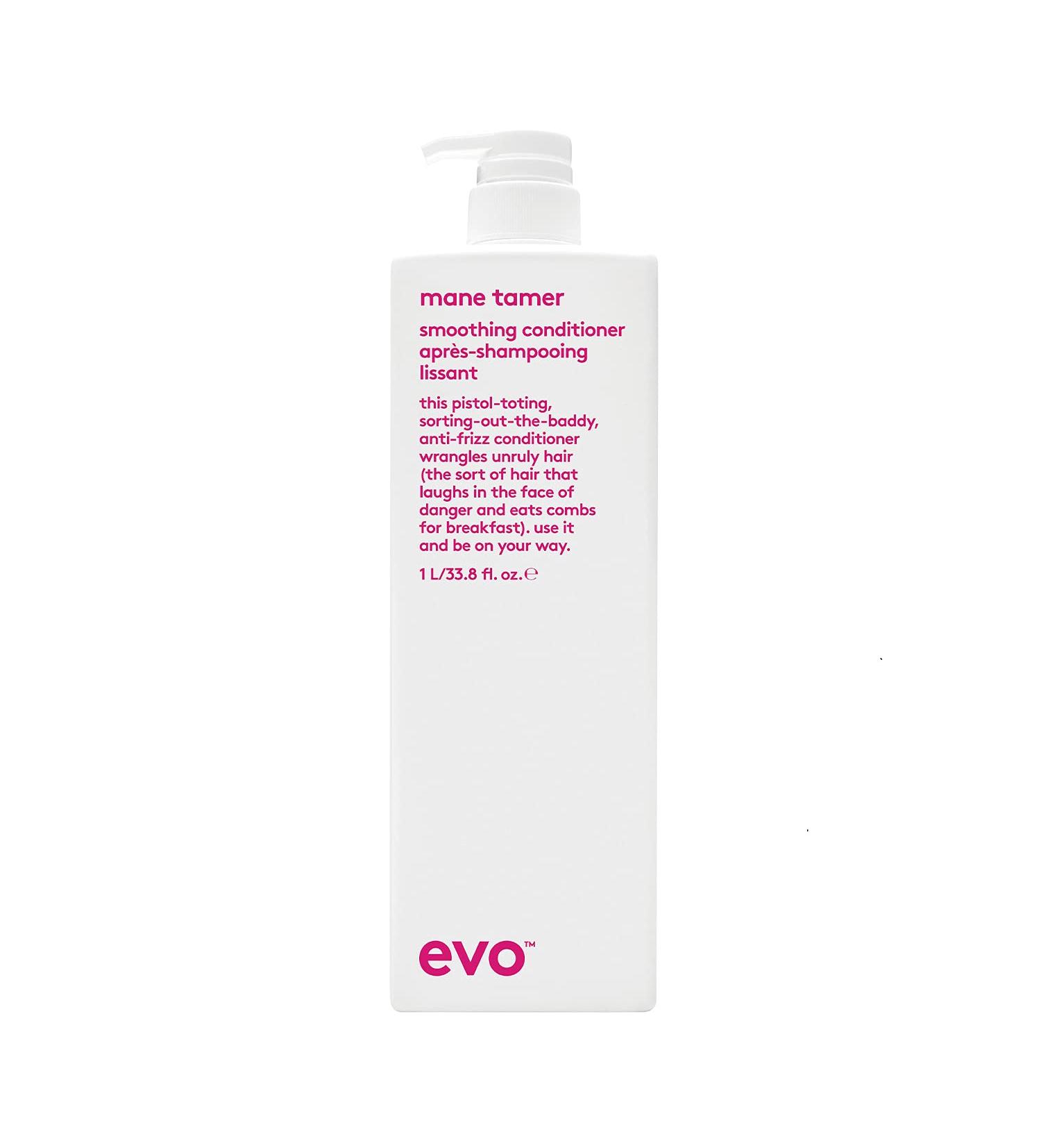 Evo Mane Tamer Smoothing Conditioner 1L | Vegan & Sulfate-Free | Smooths Frizzy Unruly Colored Hair - Shine & Reduced Frizz - Buy Online on GoSupps.com