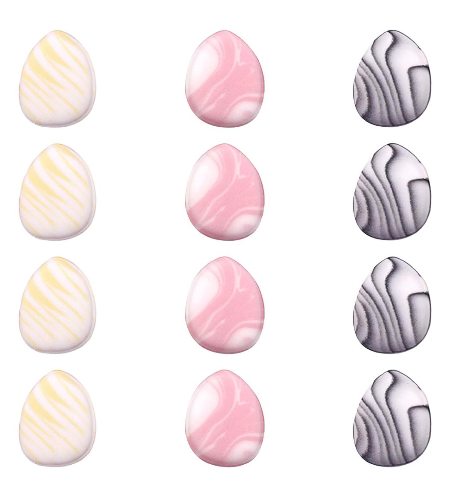 12 Pieces Makeup Triangle Powder Puff Triangle Powder Puffs Soft Powder Sponge Easy To Use Is The Perfect Cosmetic Application - Buy Online on GoSupps.com
