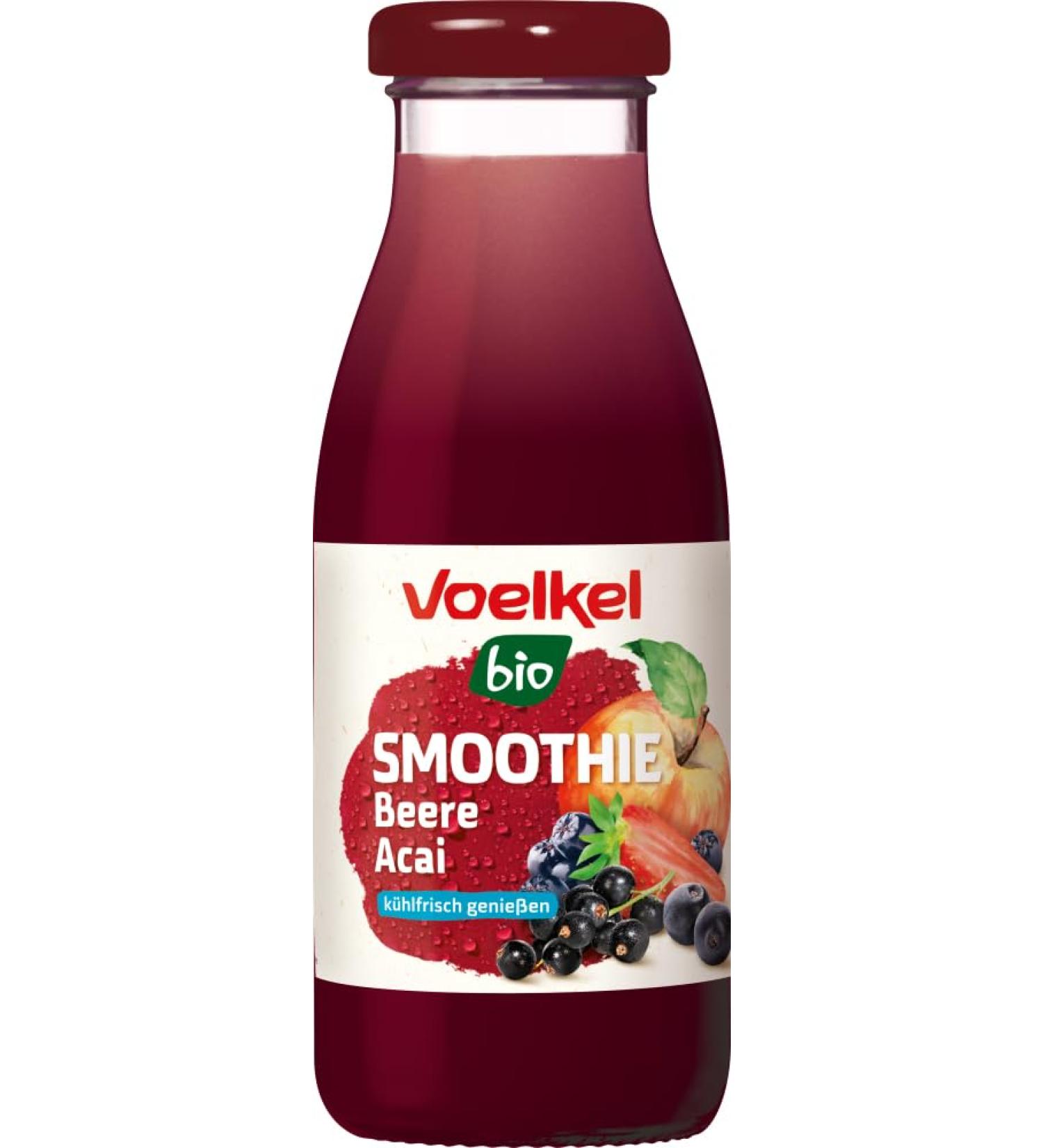 Voelkel Voelkel Organic Acai Berry Smoothie Chilled (6 x 0.25 l)