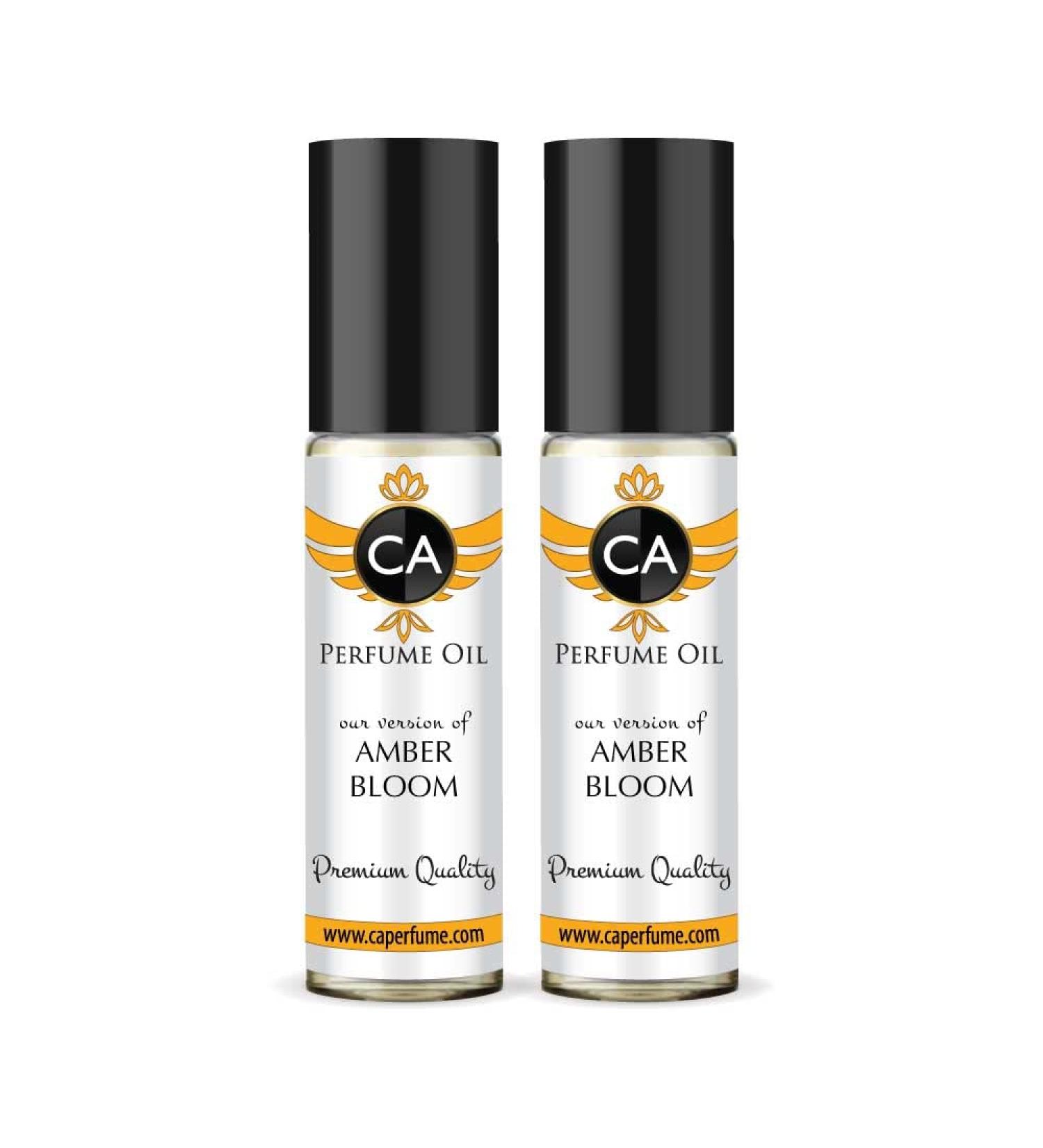 CA Perfume Emra Amber Bloom For Women & Men Replica Fragrance Body Oil Dupes Alcohol-Free Essential Aromatherapy Sample Travel Size Concentrated Long Lasting Attar Roll-On 0.3 Fl Oz-X2 - Buy Online on GoSupps.com