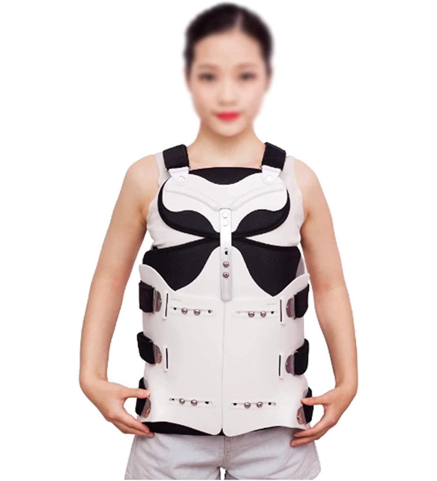 Esasam Neck Support Collar & Lumbar Orthosis Brace | Breathable Humpback Support | Relieve Neck & Shoulder Pain | Ideal Gift for Family & Friends (Color: A) - Buy Online on GoSupps.com