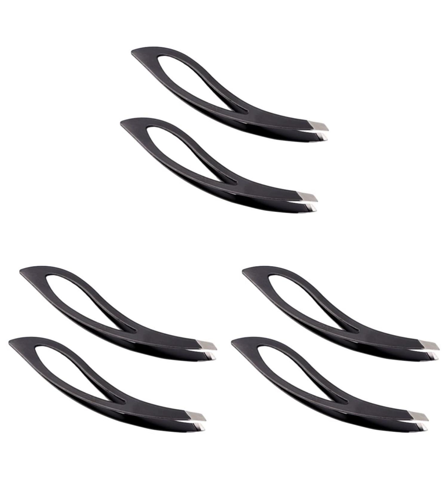 FRCOLOR Eyebrow Tweezers for Men - 6-Piece Set with Beveled Tips | Precision Hair Removal Tool - Buy Online on GoSupps.com