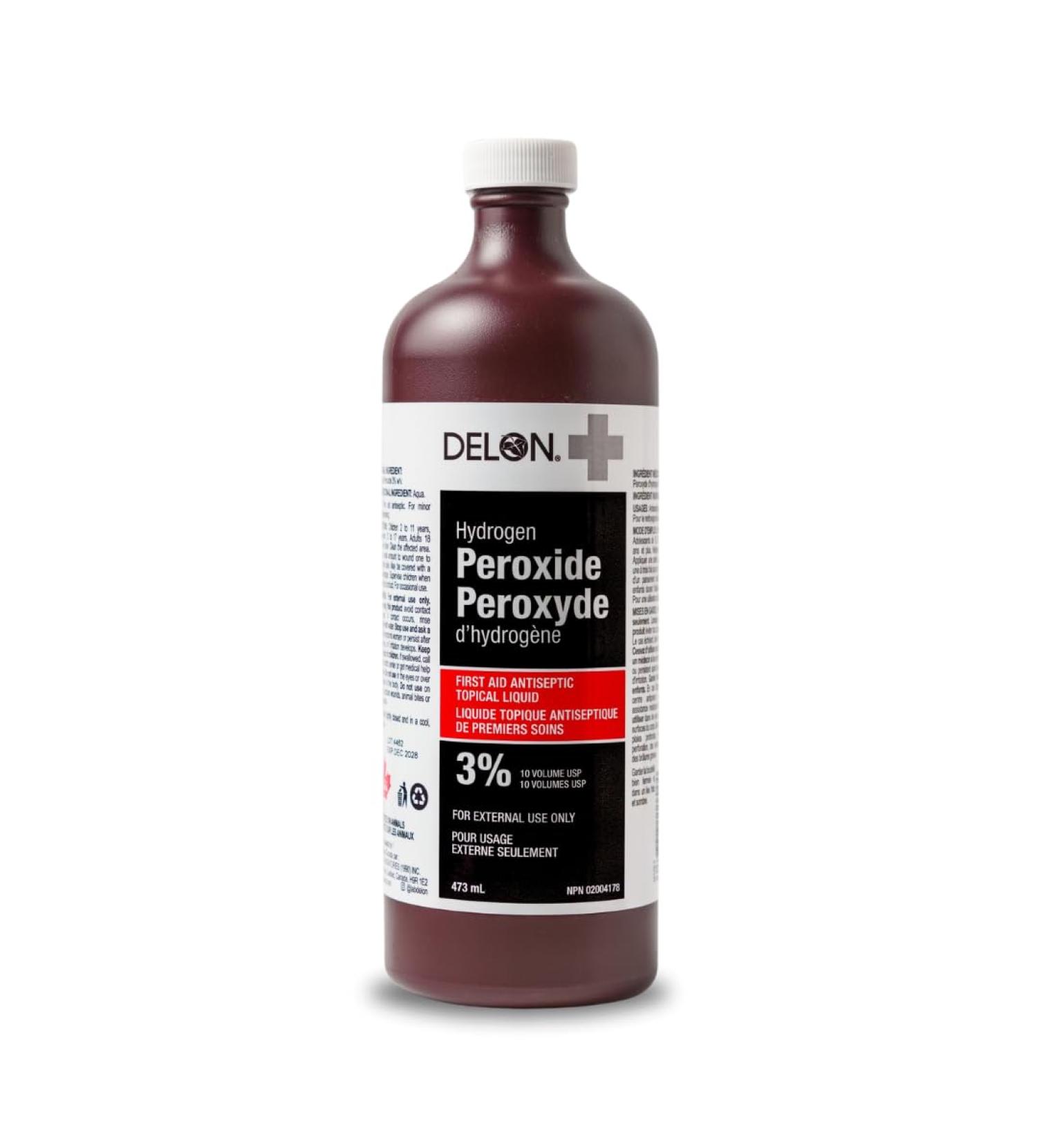 Hydrogen Peroxide 3% USP 1x473ml. - Buy Online on GoSupps.com