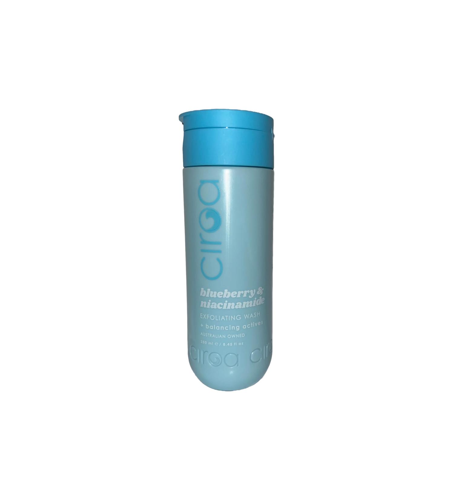 Ciroa Blueberry & Niacinamide Exfoliating Wash + Balancing Actives 8.45 Fl Oz