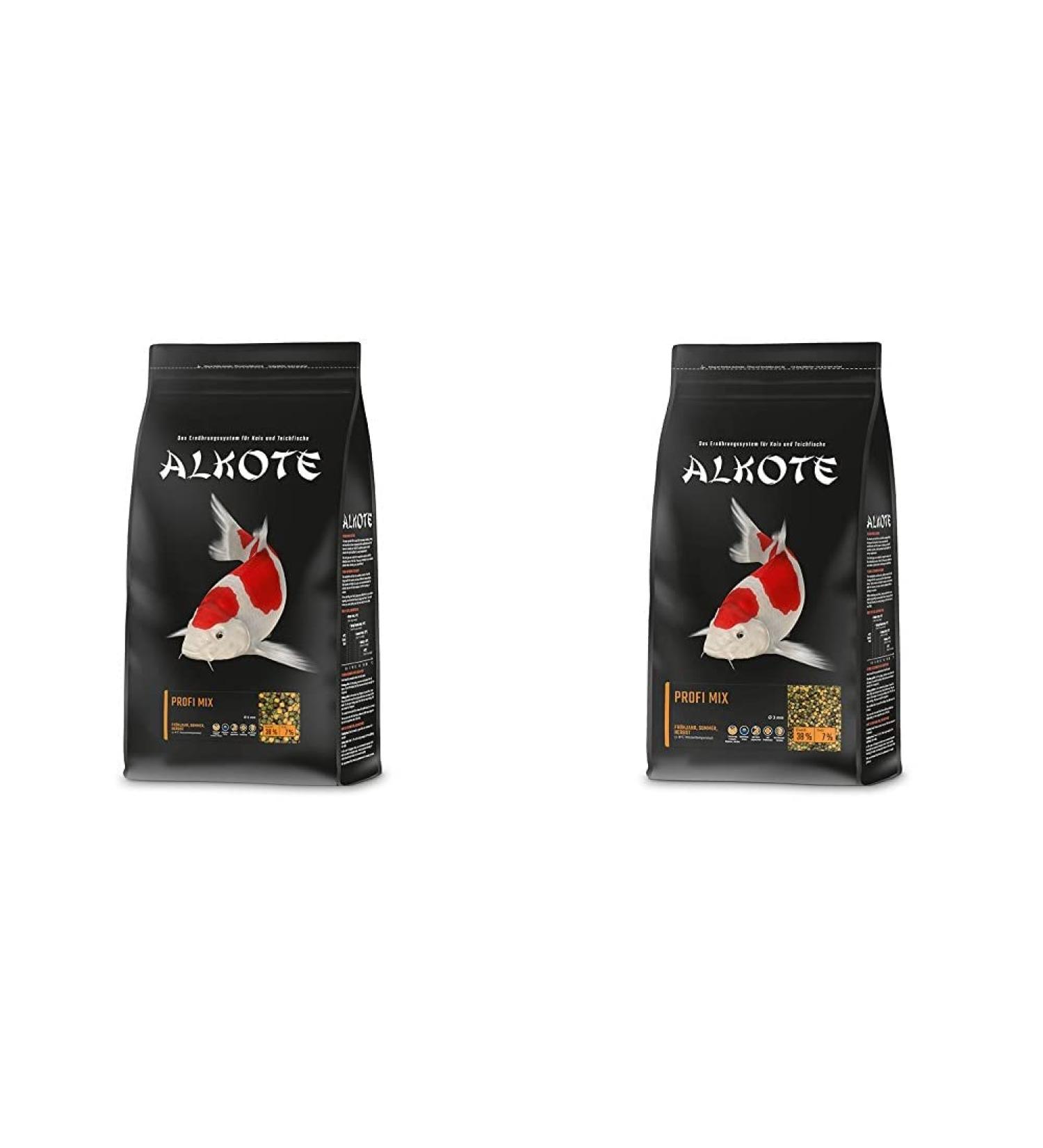 Al-Ko-Te 3-Season Koi Feed Bundle - Floating Pellets 6mm 3kg & 1kg Spring to Autumn - Professional Quality - Buy Online on GoSupps.com