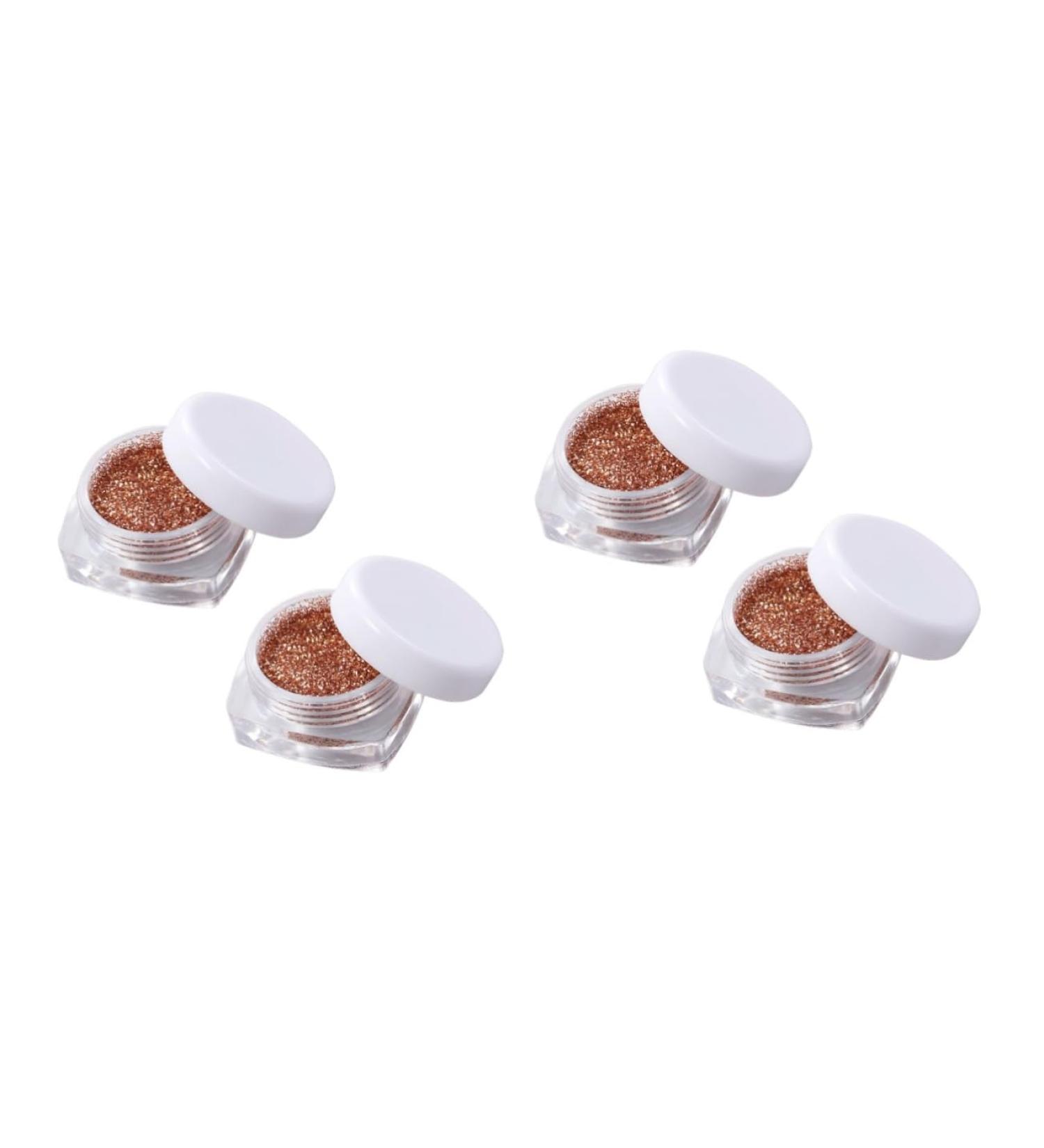 NOLITOY 4 Pcs Eyeshadow Eye Shadow Glitter Powder Make up Highlighter 1 count (Pack of 1) Goldenx2pcs - Buy Online on GoSupps.com