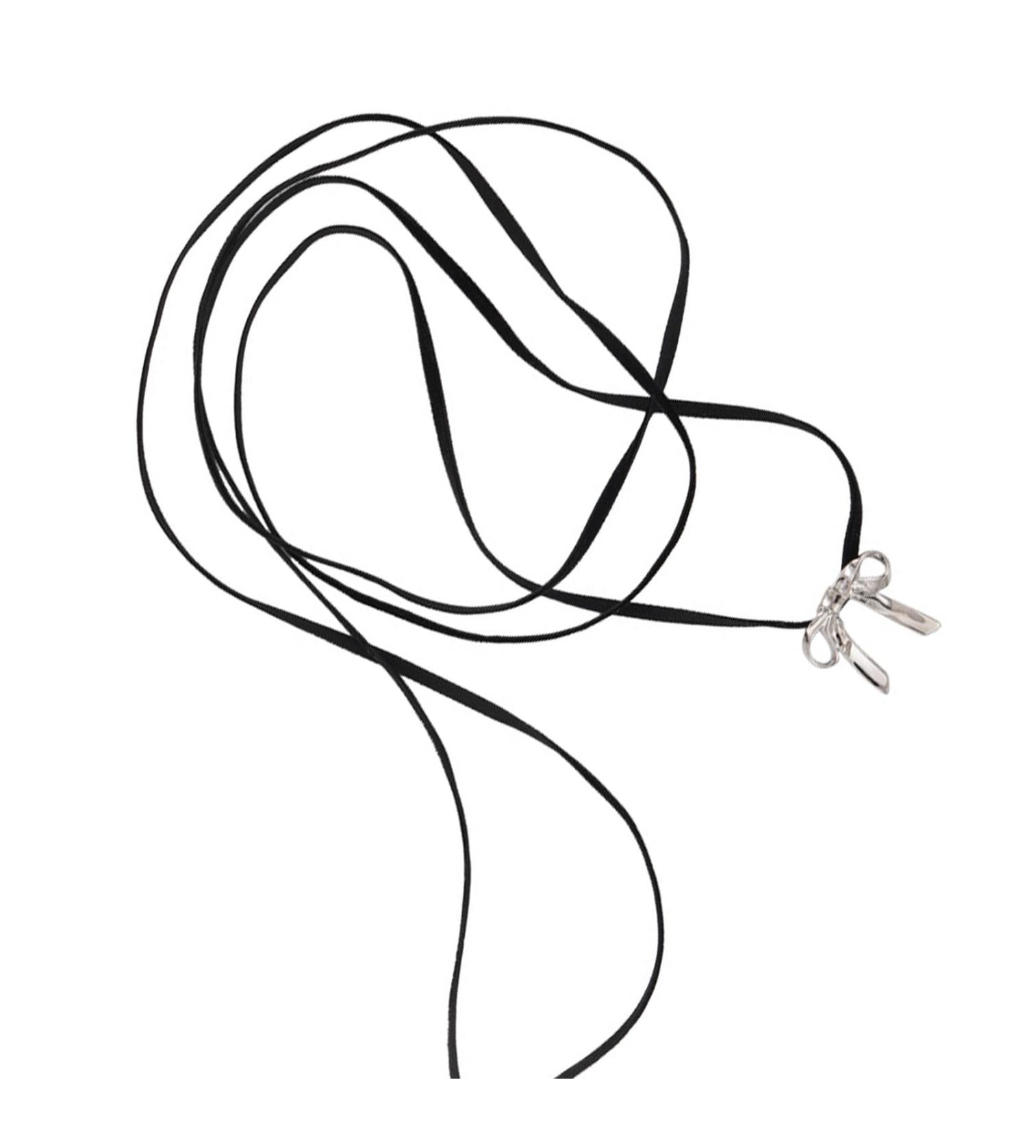 Shop Oralgo's Delicate Adjustable Loop Necklace - Fashionable Silver Jewelry for Daily Use - Buy Online on GoSupps.com