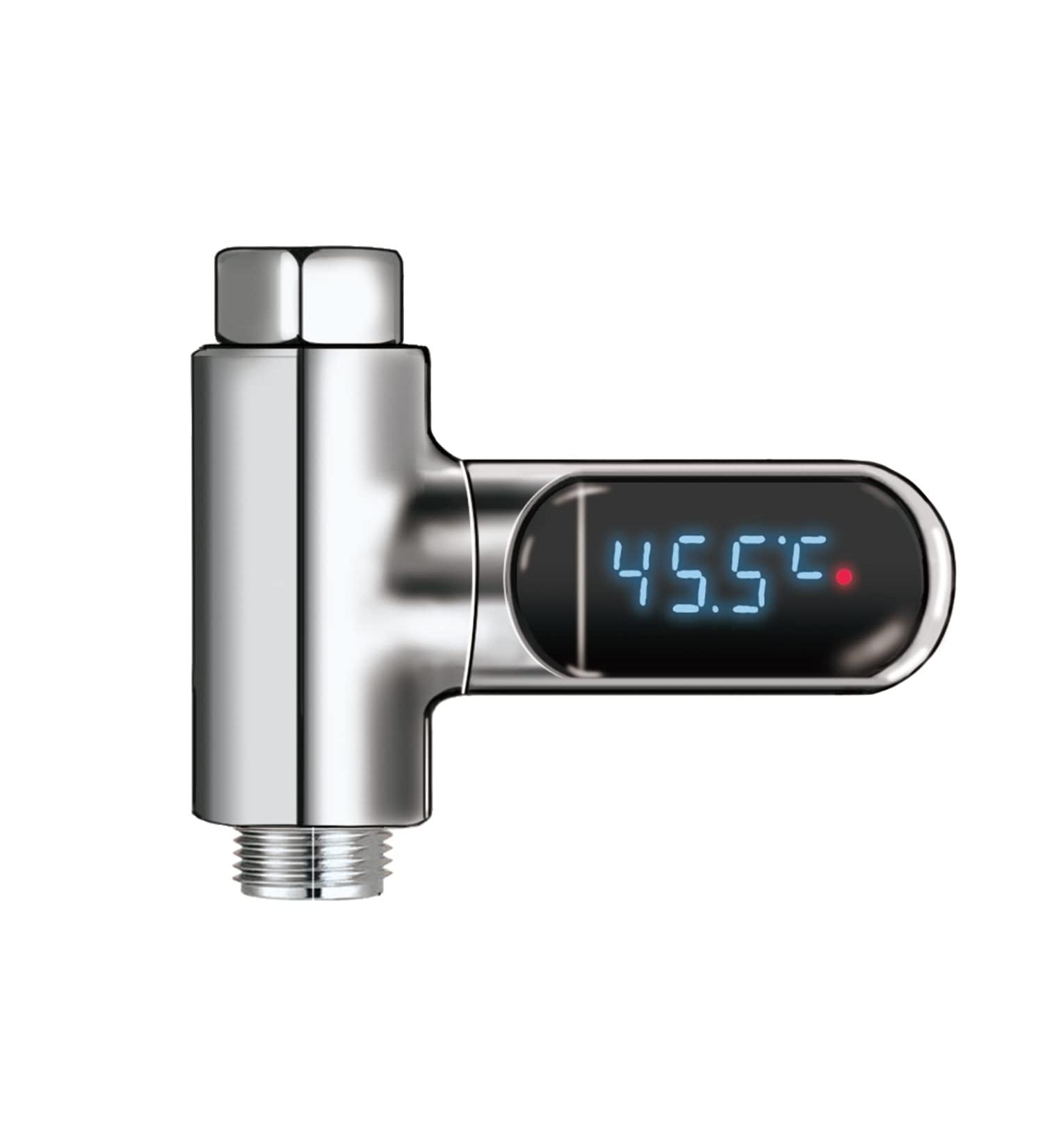 LED Digital Shower Temperature Display - 0 100 Baby Bathing Water Thermometer with Fahrenheit Option & 360 Rotatable Umbrella - Perfect for Baby Care - Buy Online on GoSupps.com