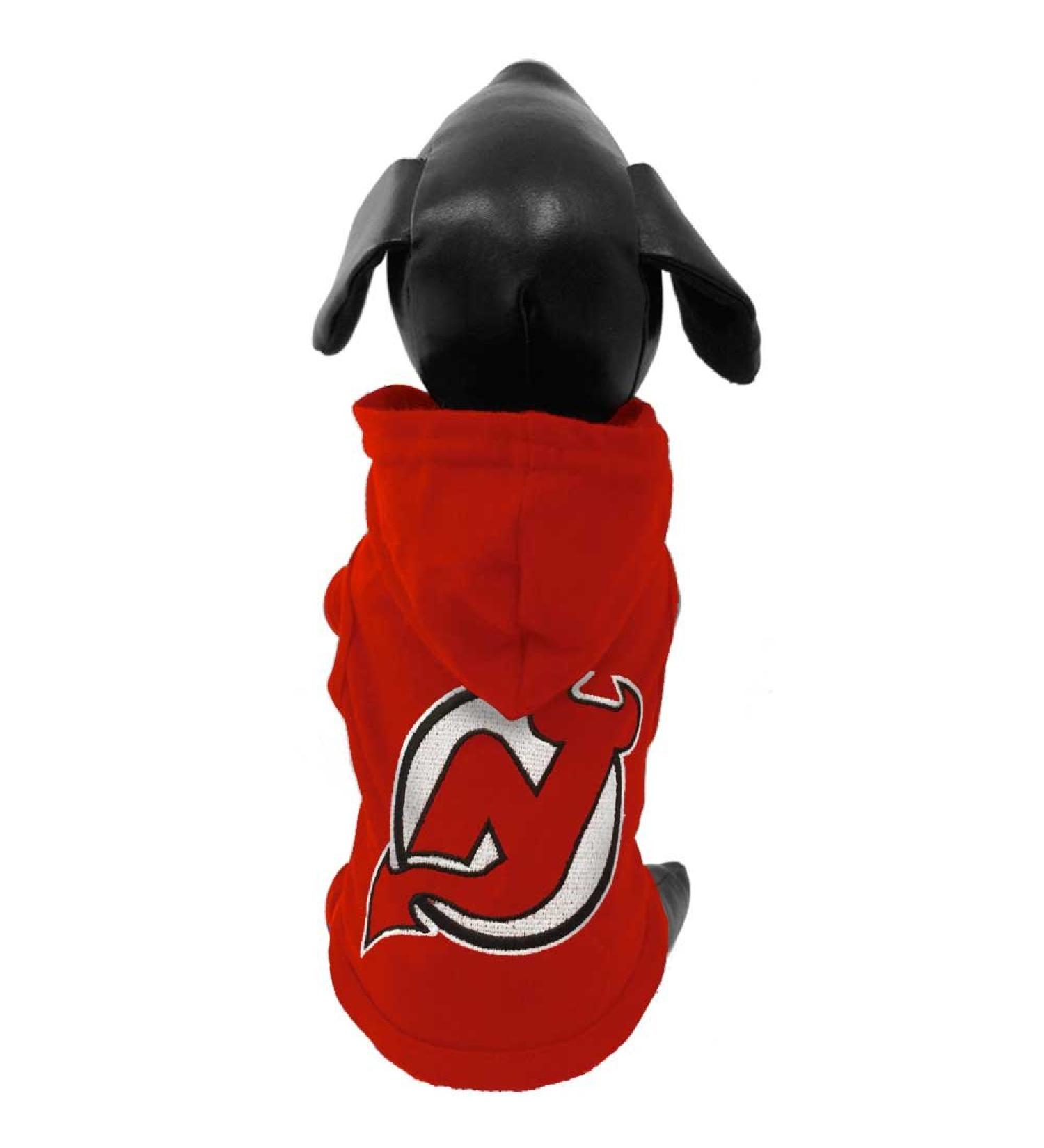 All Star Dogs NHL Unisex NHL New Jersey Devils Kapuzenshirt aus Baumwolle New Jersey Devils M rot