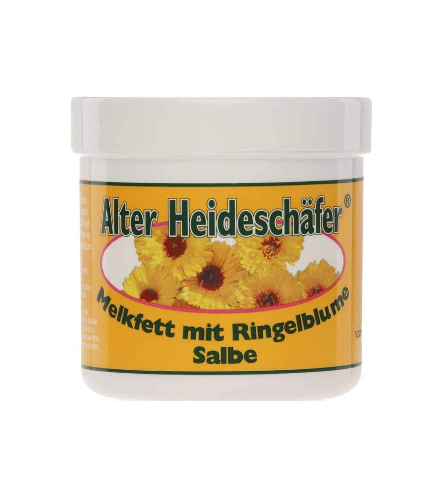 Alter Heidesch fer Milking Grease with Marigold Ointment Skin Protection Skin Care 250 ml 250 ml (1 pack)