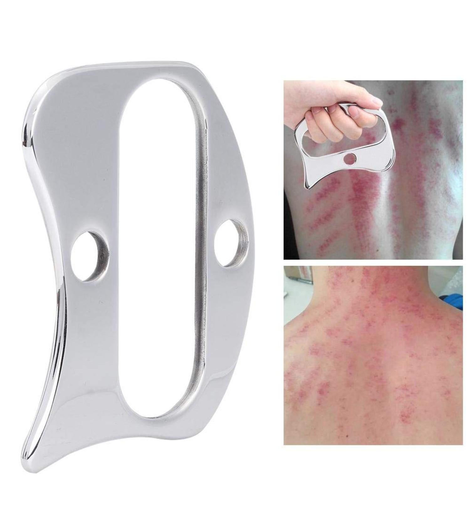 Shop Boquite Valentine's Day Carnival Massage Gua Sha Plate | Stainless Steel Scratching Board & Fascia Scraper for Home | International Shipping Available - Buy Online on GoSupps.com