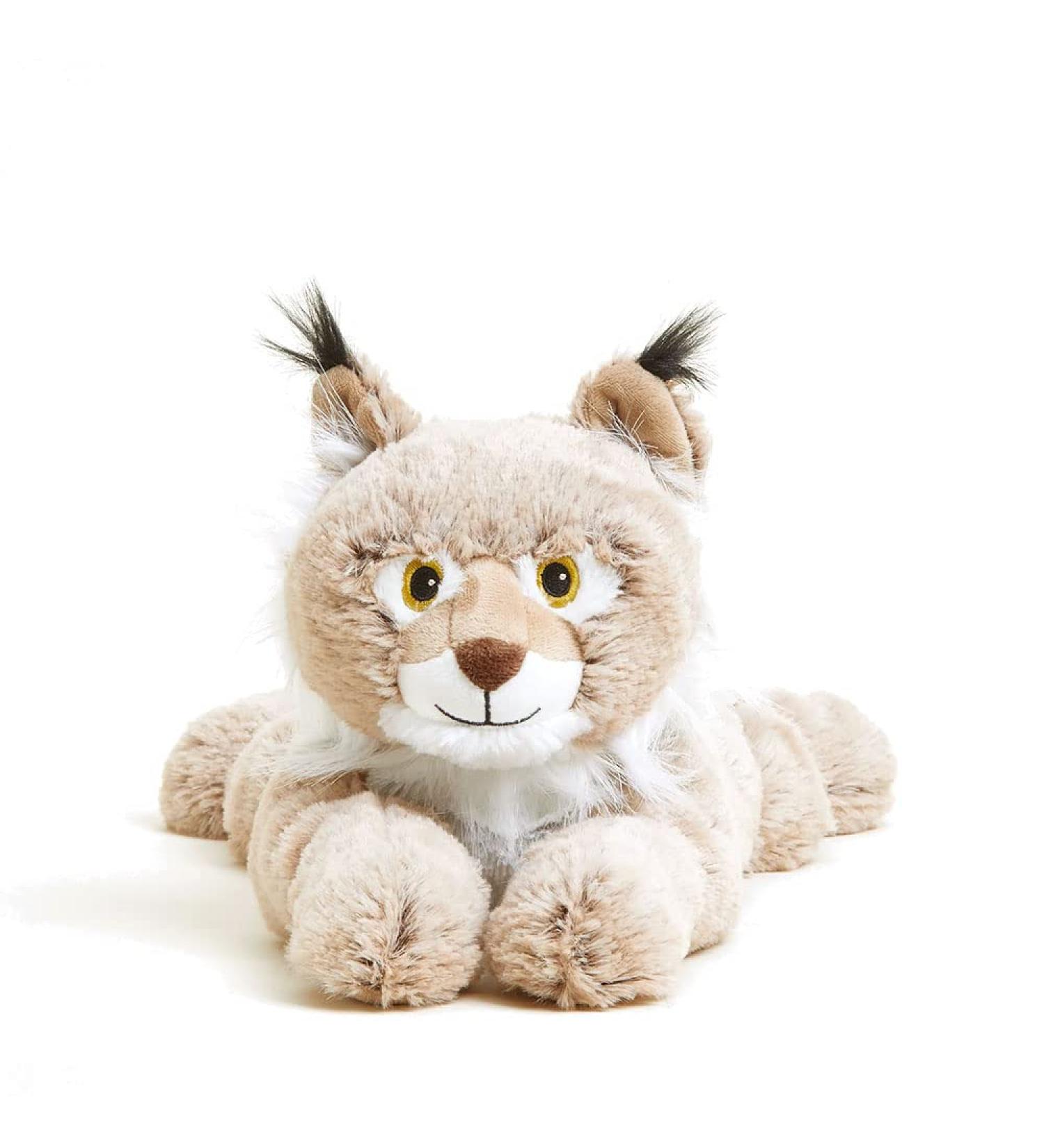 INTELEX Warmies Bobcat - Cozy and Cute Heatable Plush for Instant Comfort - Buy Online on GoSupps.com