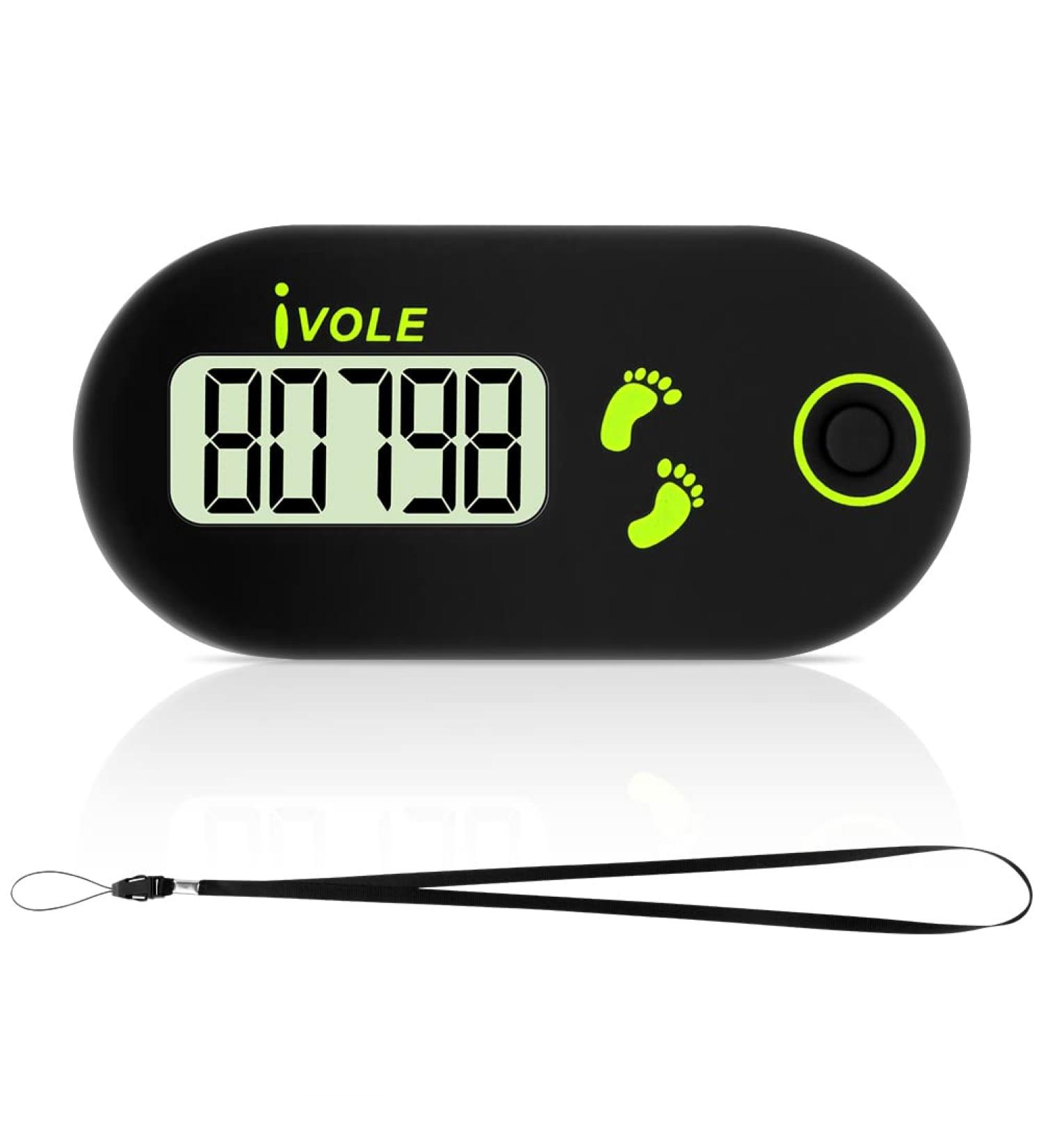 Flintronic 3D Pedometer - Mini Step Counter for Walking Sports & Fitness | Accurate Clip-On Design for Seniors & Kids - Buy Online on GoSupps.com