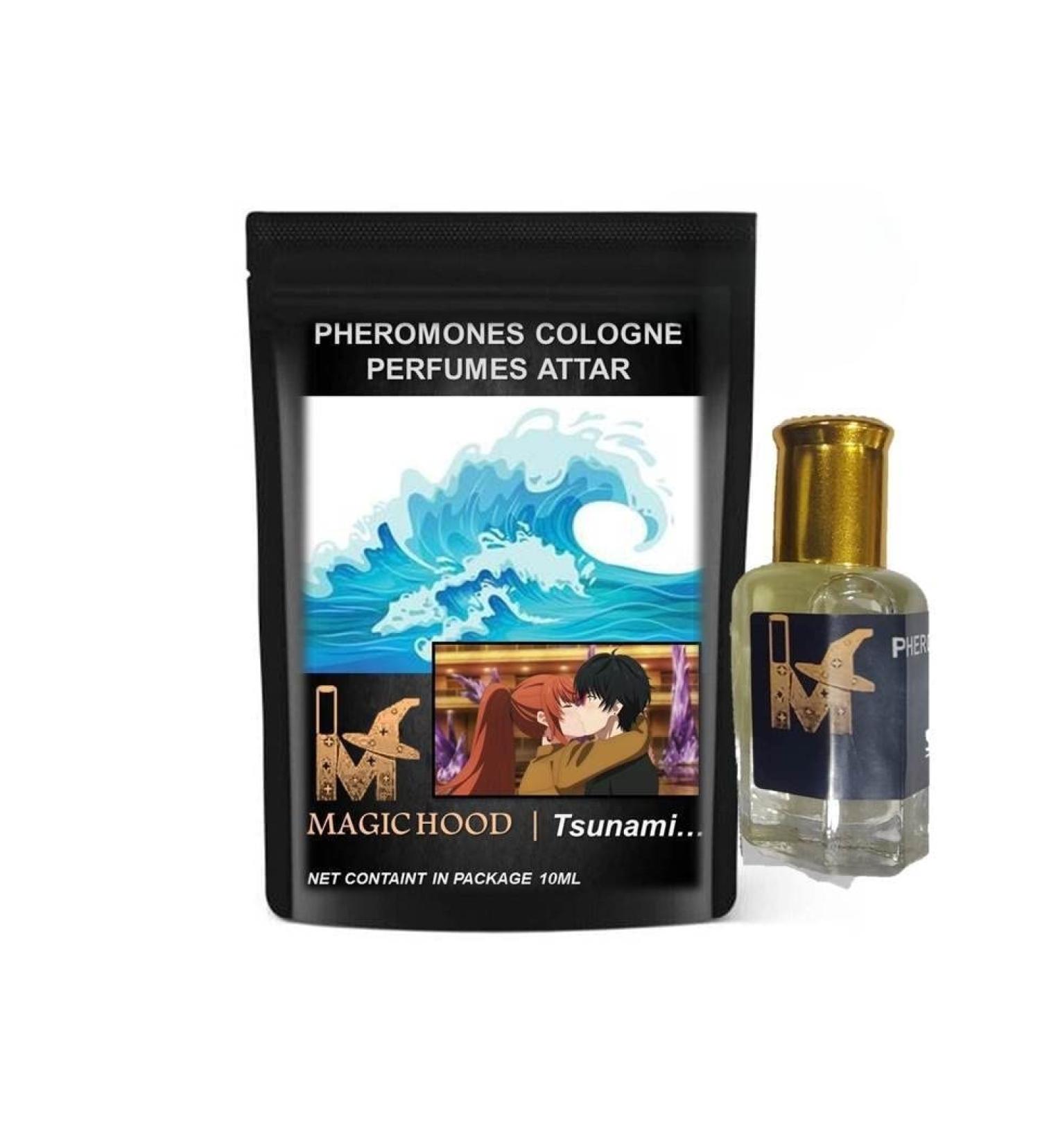 MagicHood Roll-On - The Original Pheromone Attract Formula Infused Essential Oil Perfume Cologne - Unisex For Men and Women 10ml - Buy Online on GoSupps.com