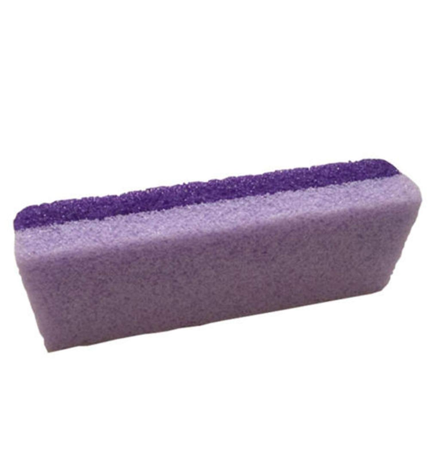 ghfashion Foot Pumice Stone Sponge Block Callus Remover Feet Hands Scrub Manicure Nail Tools Pedicure Care Purple - Buy Online on GoSupps.com