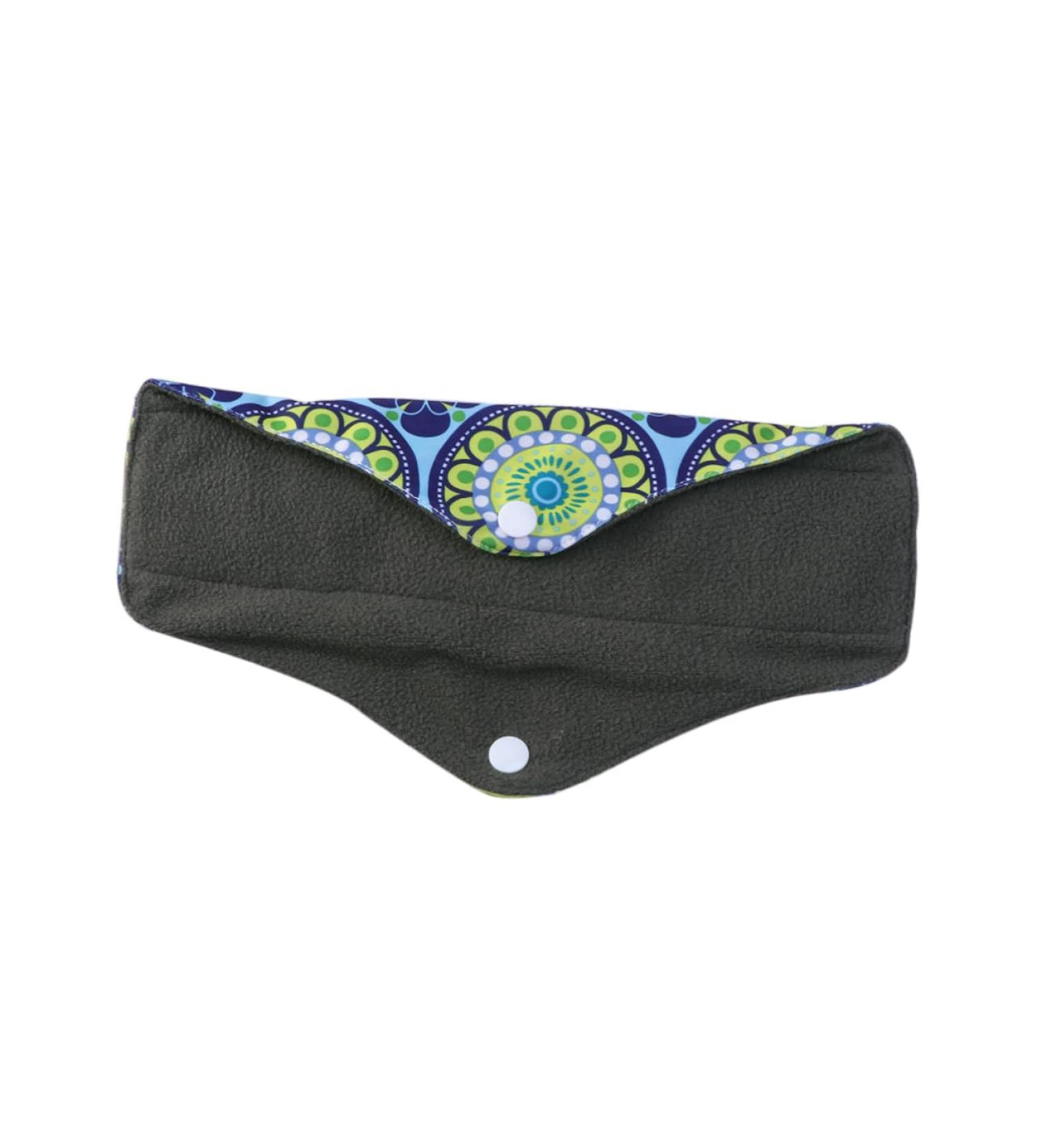 Reusable Bamboo Charcoal Cotton Menstrual Pad - Mama Pads Washable Maternity Cloth Napkin M03 - 1 Count - Buy Online on GoSupps.com