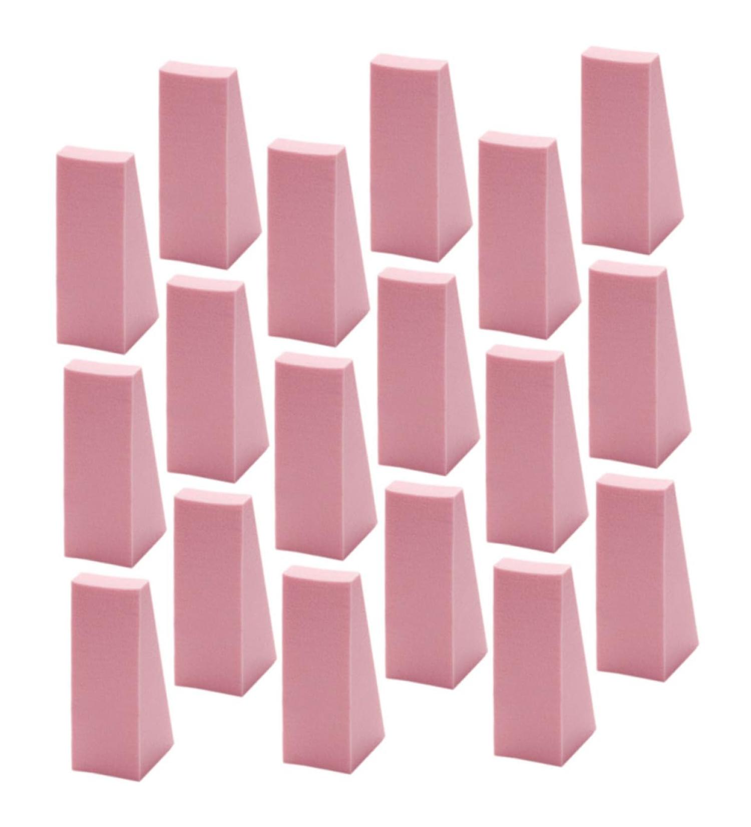 Buy 3 Nail Gradient Sponges - Soft Makeup Applicators & Manicure Tools | Mini Pink Set for Flawless Gradient Nails - Buy Online on GoSupps.com