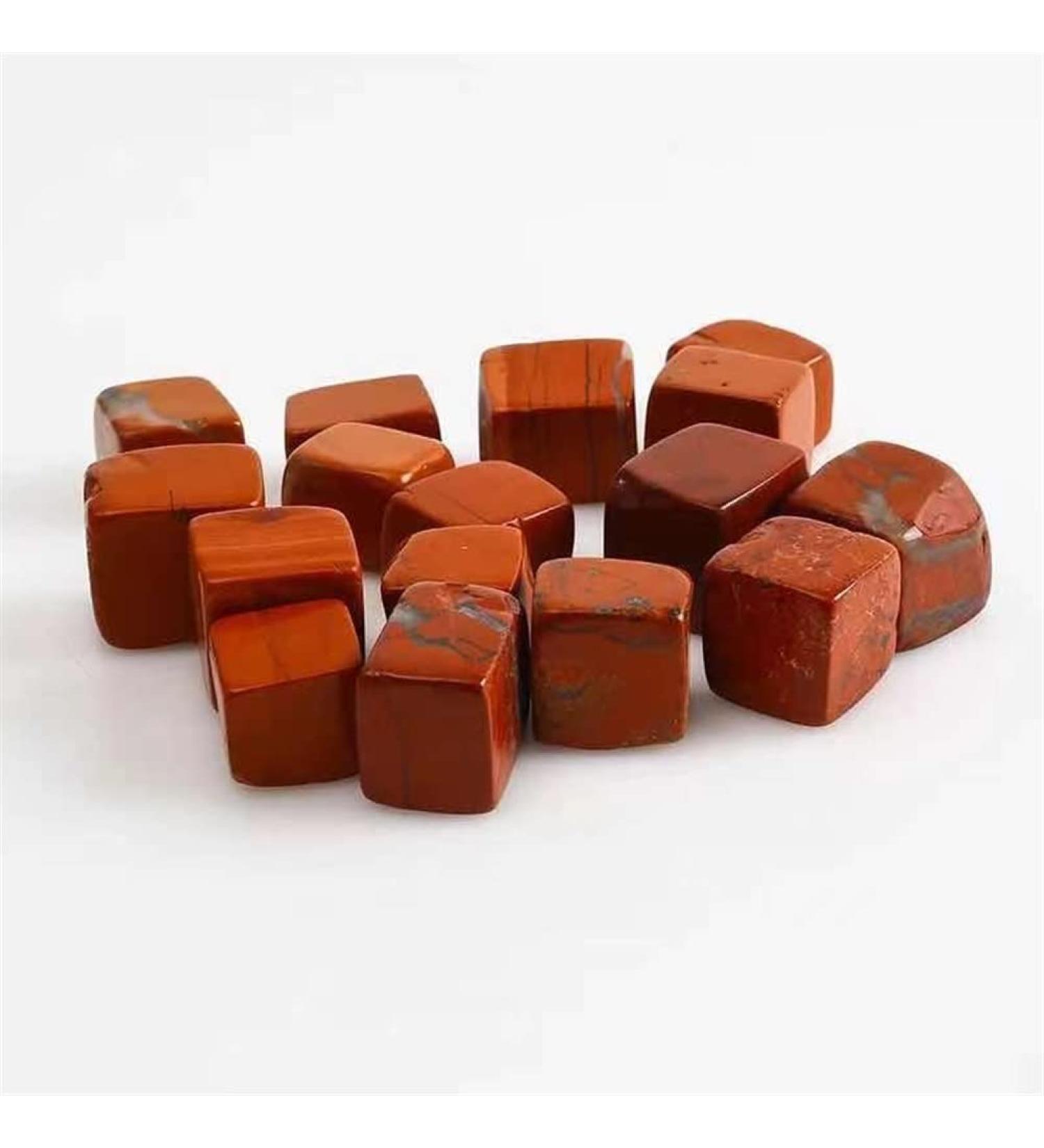 Choice of Gifts 10pc 15mm-20mm Natural red Jasper Crystals Gemstone Tumbled Stone Vibration Stone JZIGTDEM - Buy Online on GoSupps.com