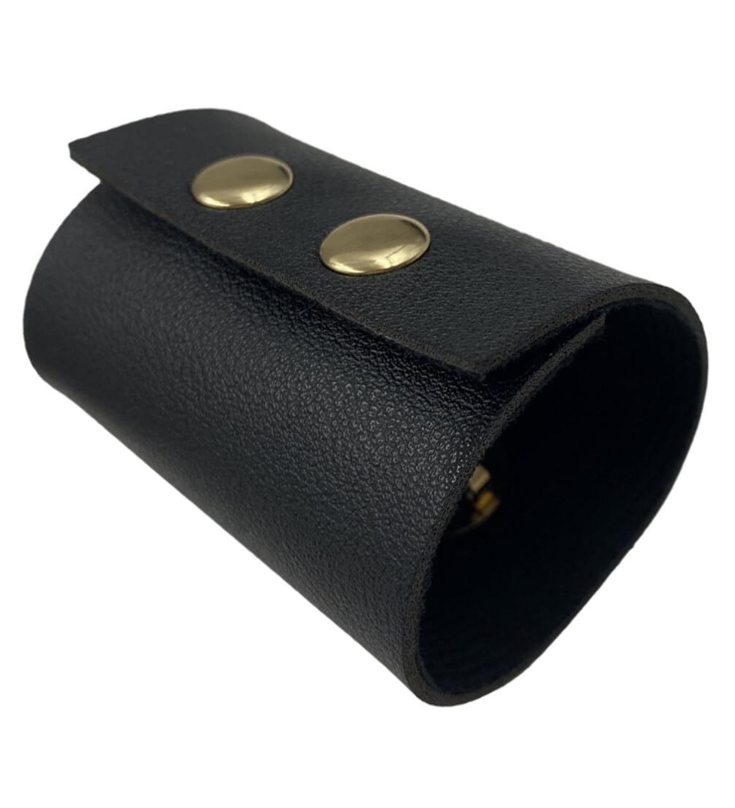 Ipetboom Girl Leather Hair ties Ponytail Holder Motorcycle Riding Ponytail Headdress Accessories for Women Girl black. - Buy Online on GoSupps.com