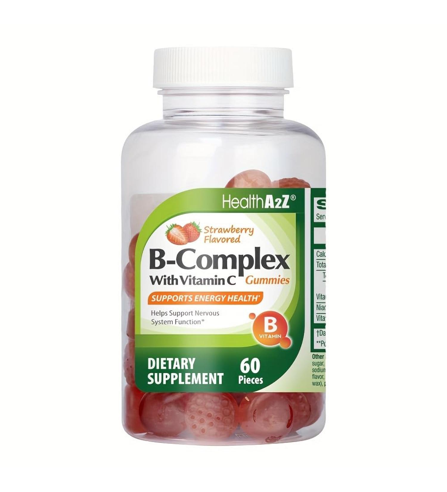 NutraA2Z B Complex with Vitamin C 60 Gummies - Buy Online on GoSupps.com
