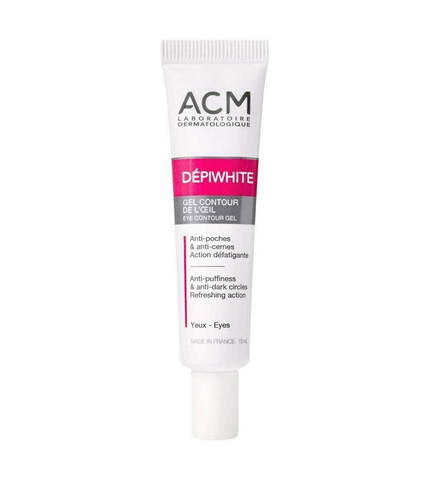 SKIN ACM Laboratoires DEPIWHITE Eye Contour Gel 15ml. LIGHTENING ANTI-DARK CIRCLES Skincare Lovers