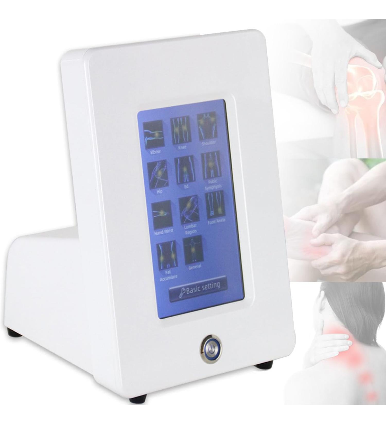 Tahali Extracorporeal Shock Therapy Device | ED Treatment & Pain Relief with 7 Massage Heads - Silver - Buy Online on GoSupps.com