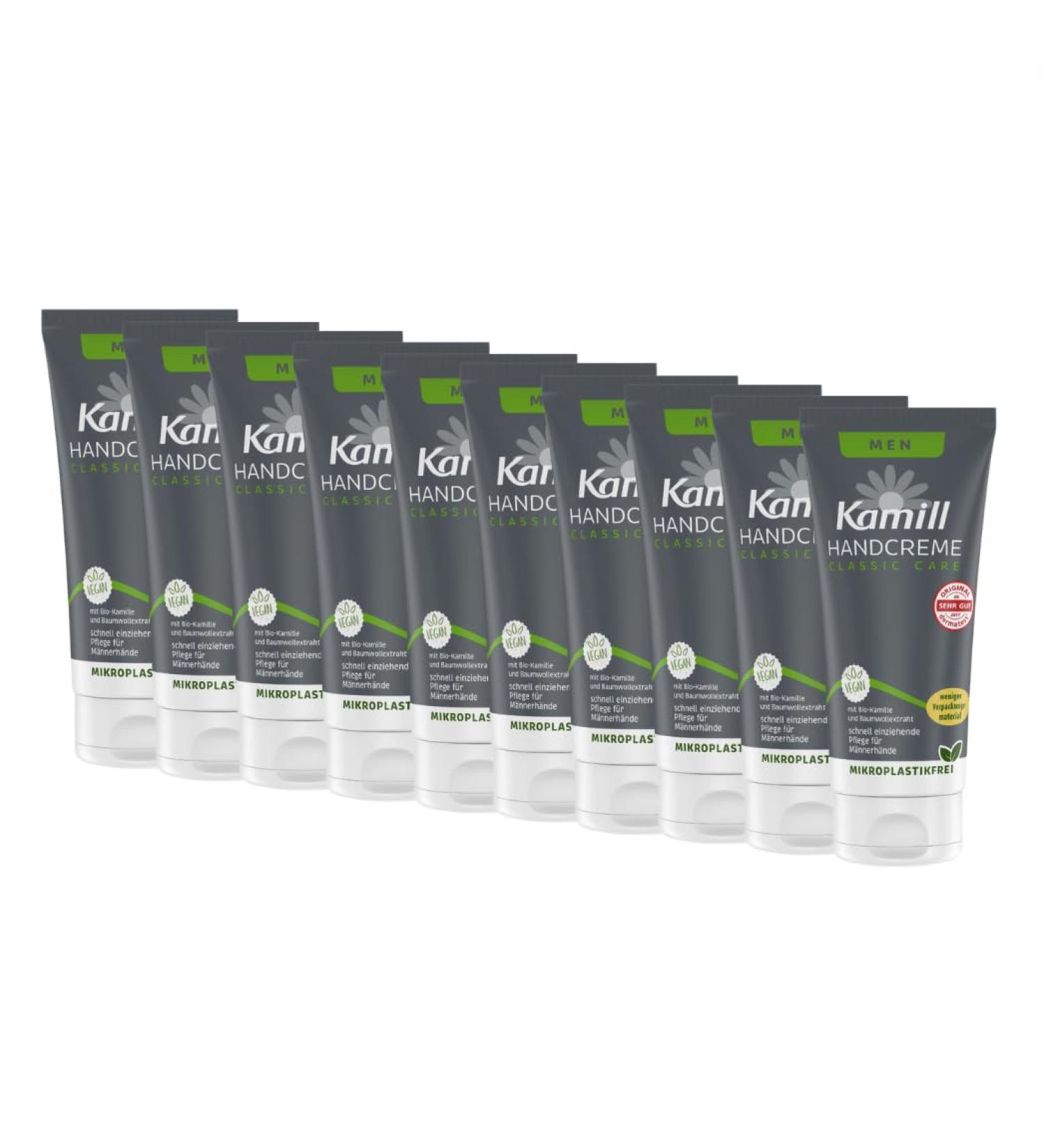 Kamill MEN Hand & Nail Cream 100ml - Nourishes and Protects Men's Skin with Organic Chamomile (10) - Buy Online on GoSupps.com