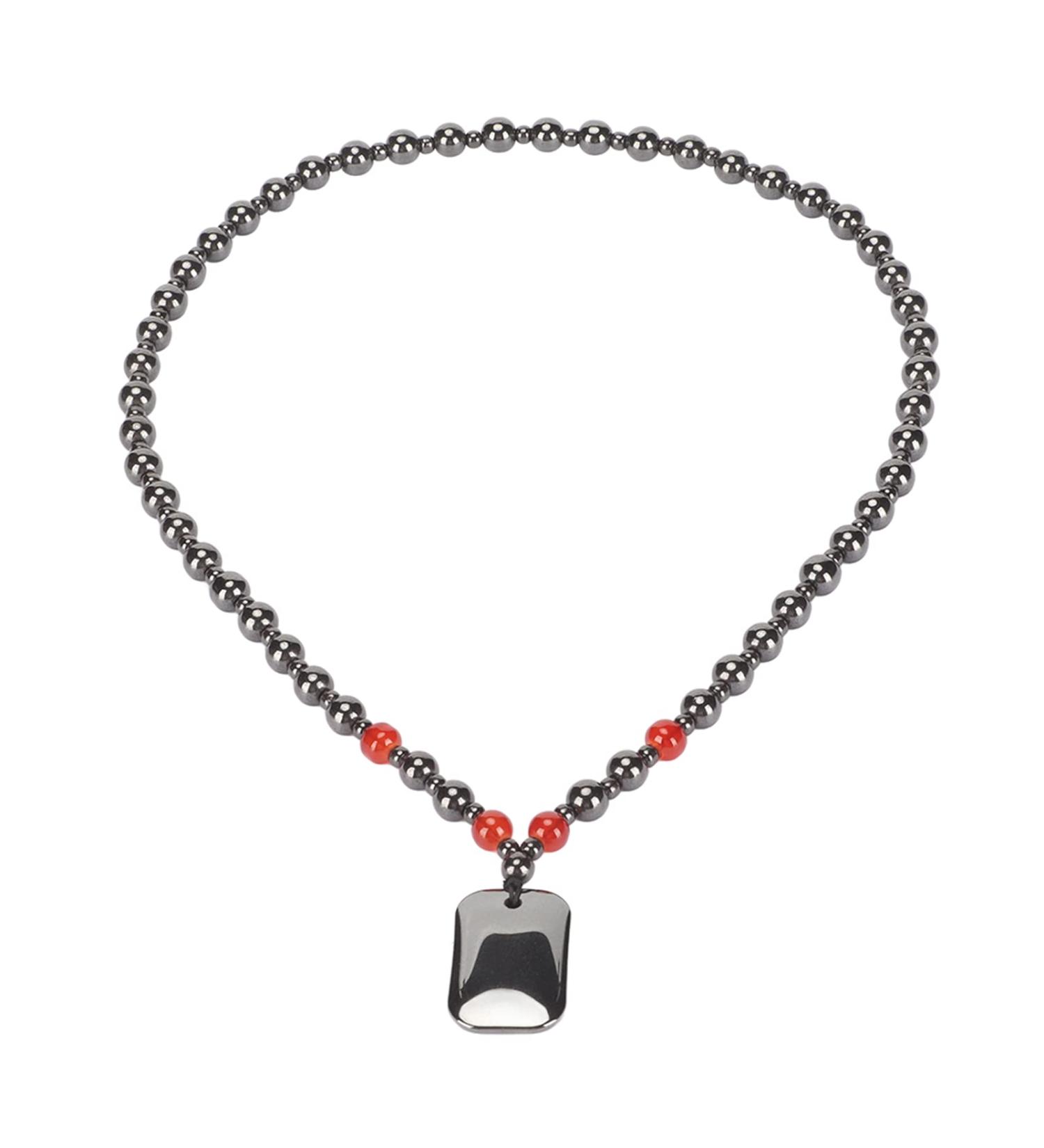 Anggrek Terahertz Pearl Necklace Stylish Meditation & Energy Stone Jewelry for Men & Women | Pain Relief & Fashionable Design - Buy Online on GoSupps.com