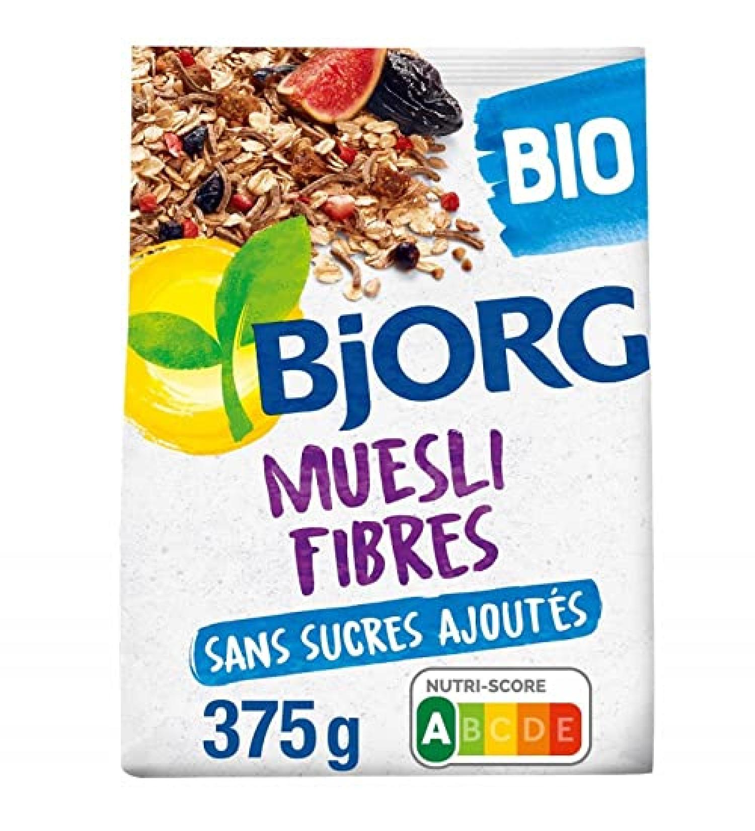 BJORG - Muesli Fibres Son Bl 375G - Lot De 3 - Buy Online on GoSupps.com