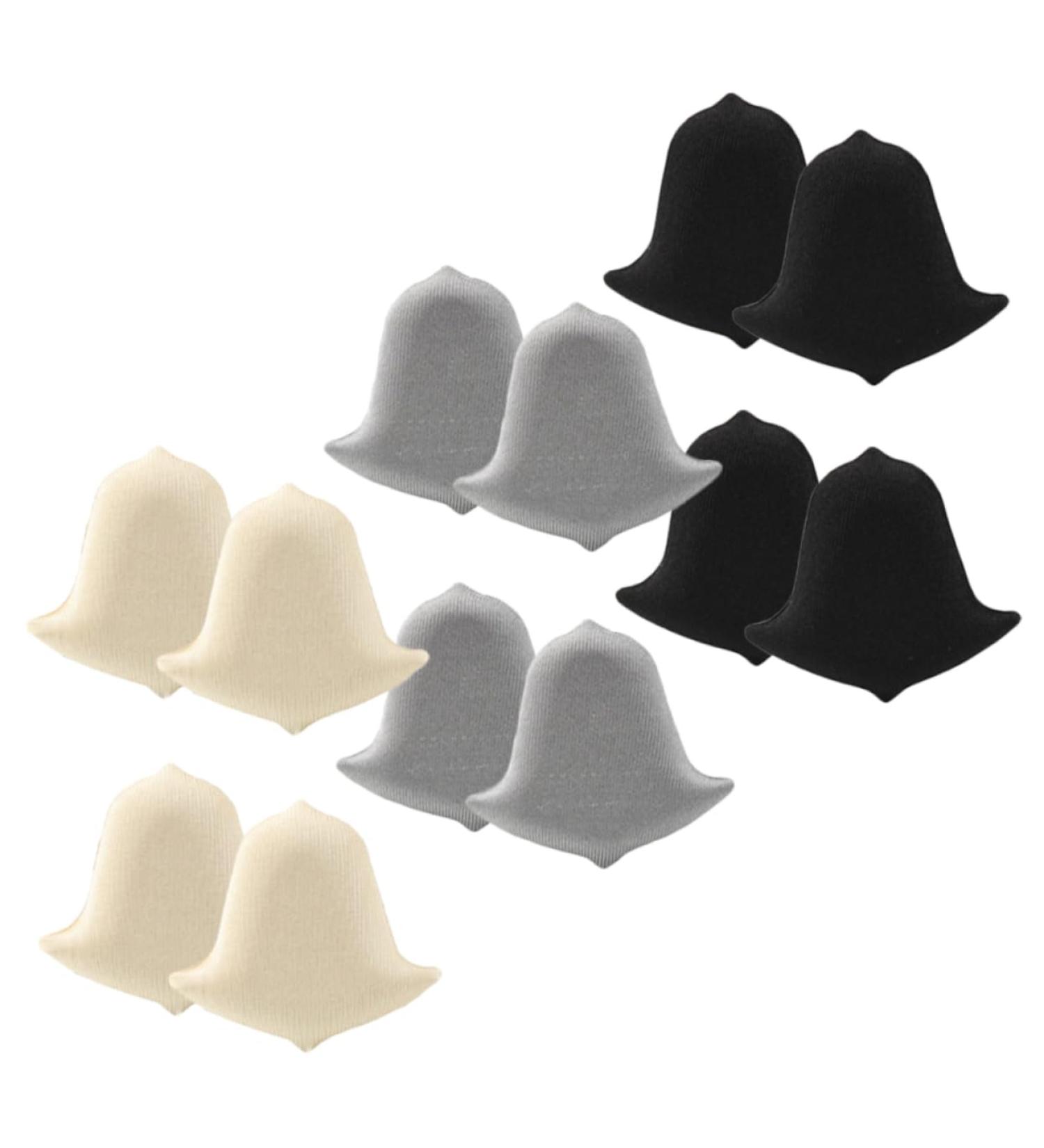 NOLITOY 6 Pairs Forefoot Half Size Pad Shoe Cushions - Comfort Heel Grips & Inserts for Women s High Heels - Thickened Polyester Shoe Pads for Enhanced Comfort - Buy Online on GoSupps.com