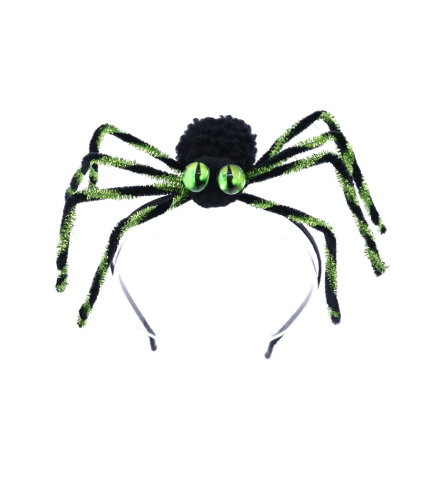 JSGHGDF Funny Araneid Birthday Party Spiderling Headwear Hair Halloween Costume Hairband Green - Buy Online on GoSupps.com