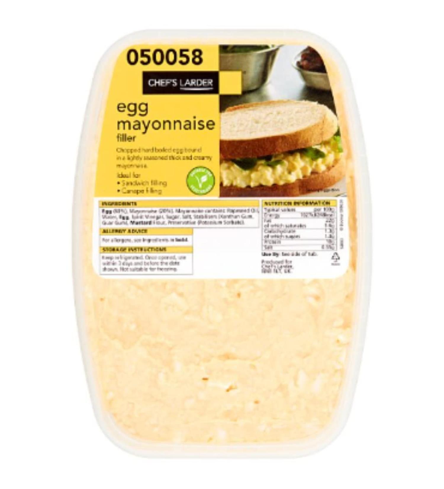 Chef's Larder Egg Mayonnaise Filler 1kg x 1