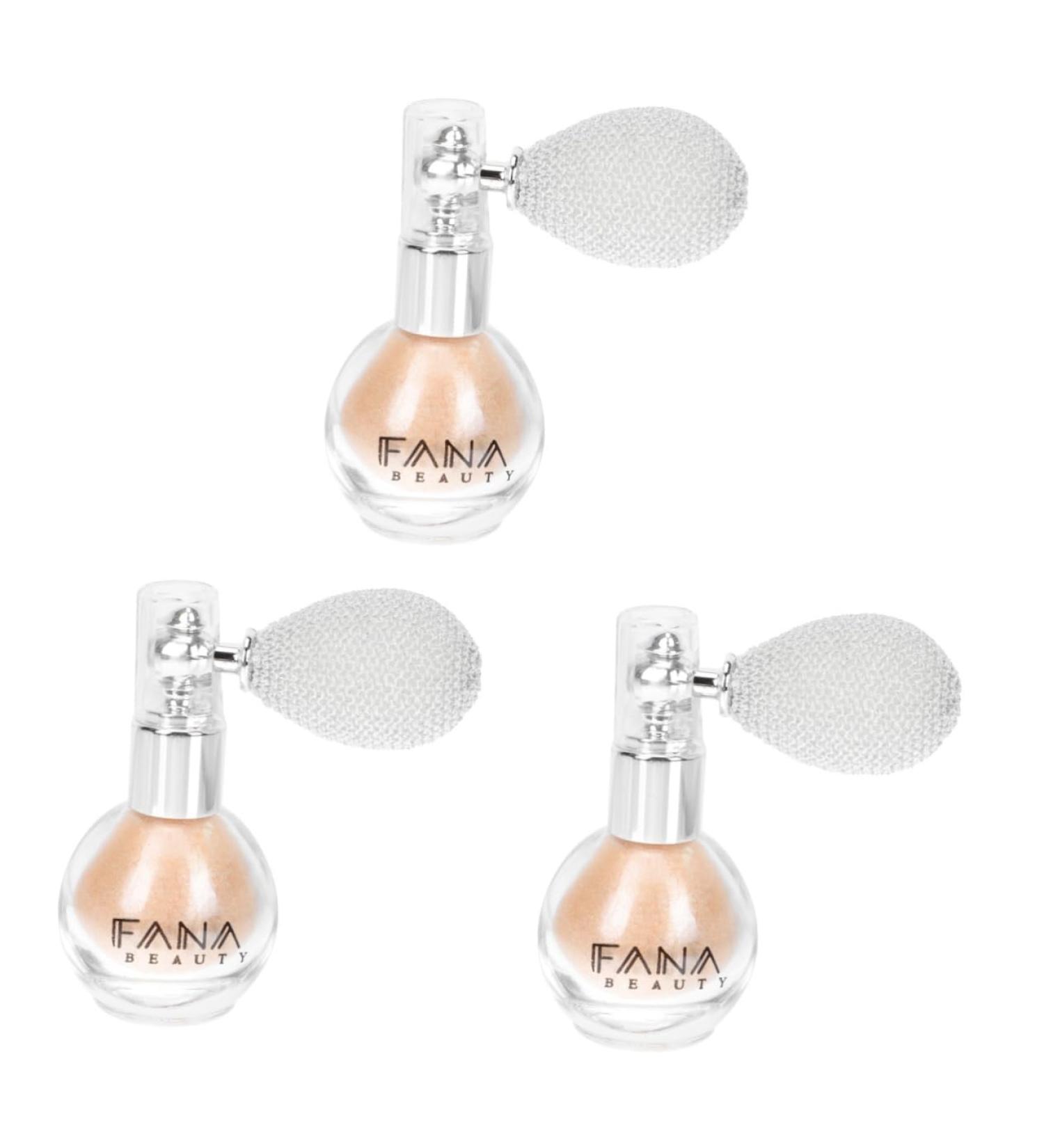 SEWACC 3 Pcs Vintage Glitter Spray Bottles for Hair & Body - Makeup Perfume & Decor - International Shipping Available - Buy Online on GoSupps.com