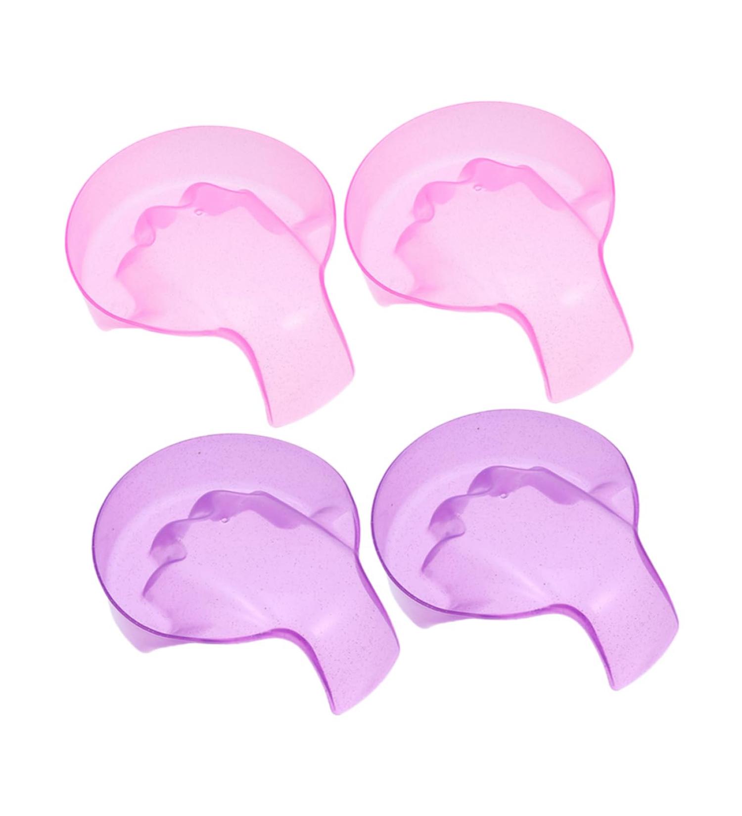 minkissy 4Pcs Soaking Bowl For Manicure Hand Soaking Bowl For Nail Polish Removal Gel Nail Remover Manicure Spa Bowl Nail Polish Remover - Buy Online on GoSupps.com