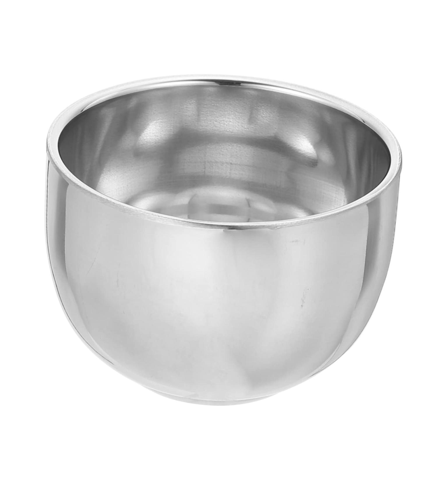 Outanaya Dual-Walled Stainless Steel Shaving Mug - Comfortable Foam Bowl for Men - Premium Double-Layer Shaving Cup - Buy Online on GoSupps.com