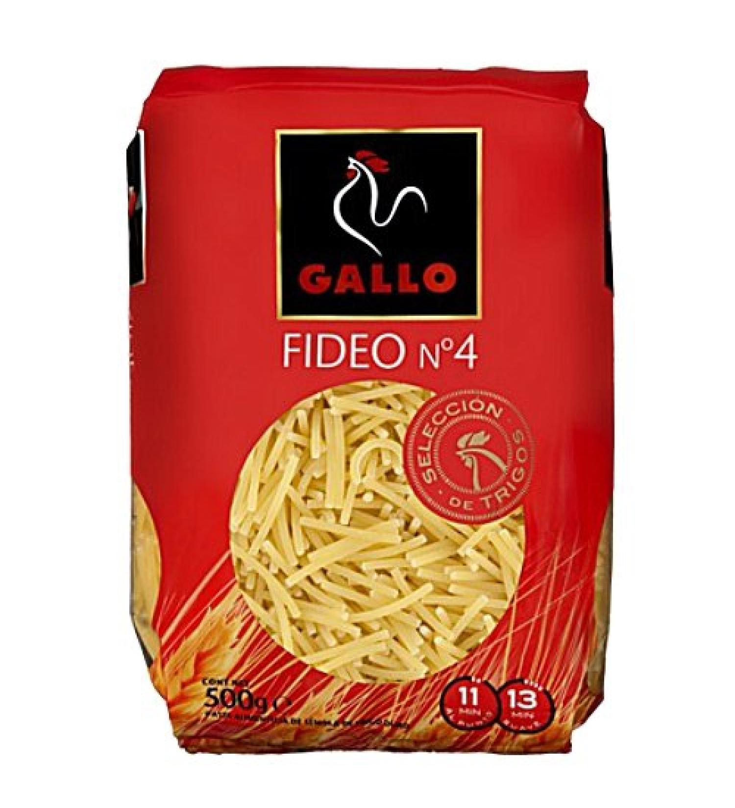 Gallo Gallo Fideos No.4 - Fine pasta for Fideua - 500 g