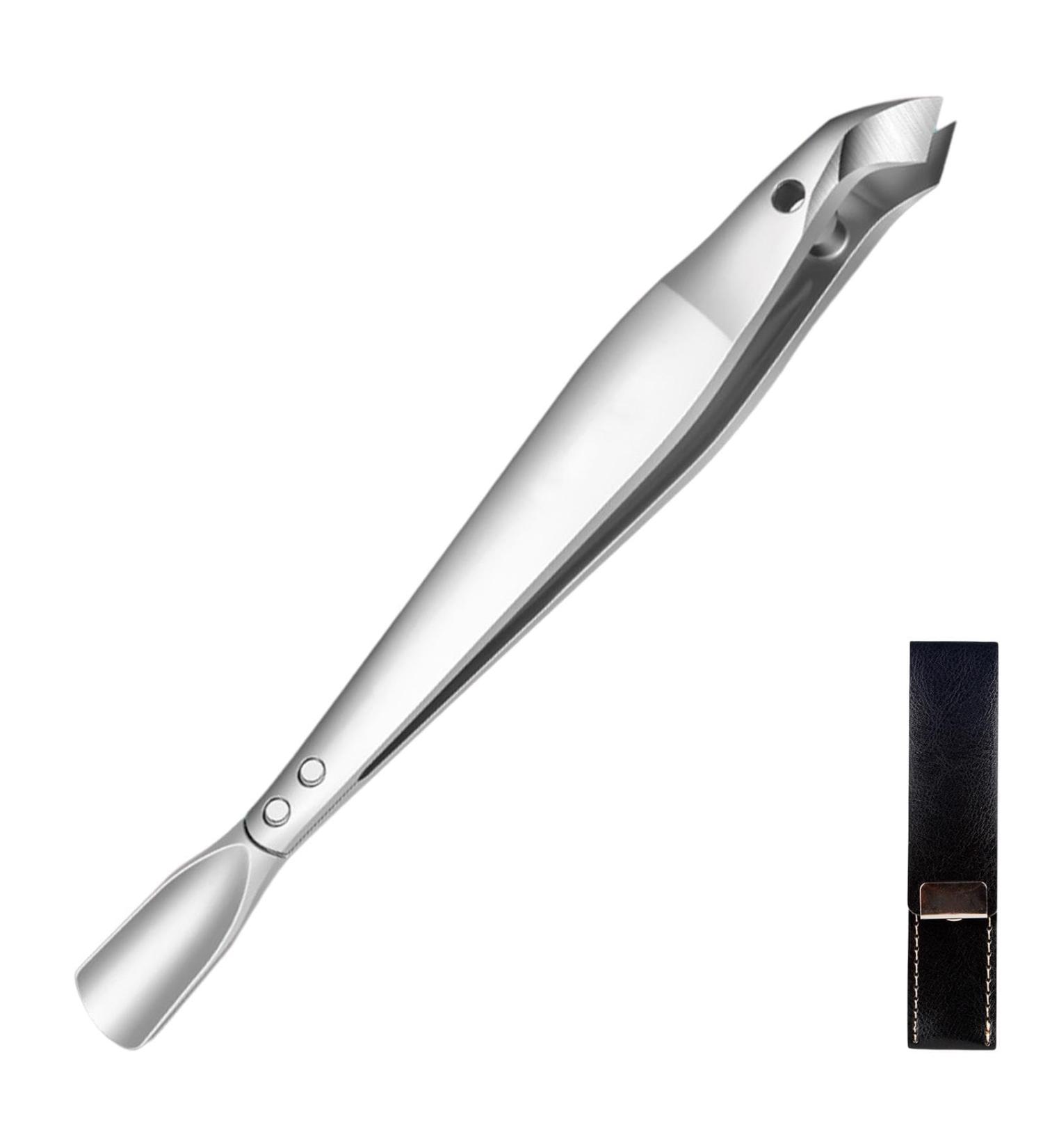 Jaw Sharp With Pusher Remover Tools Multifunctional Double Head Cuticle Trimmer - Buy Online on GoSupps.com