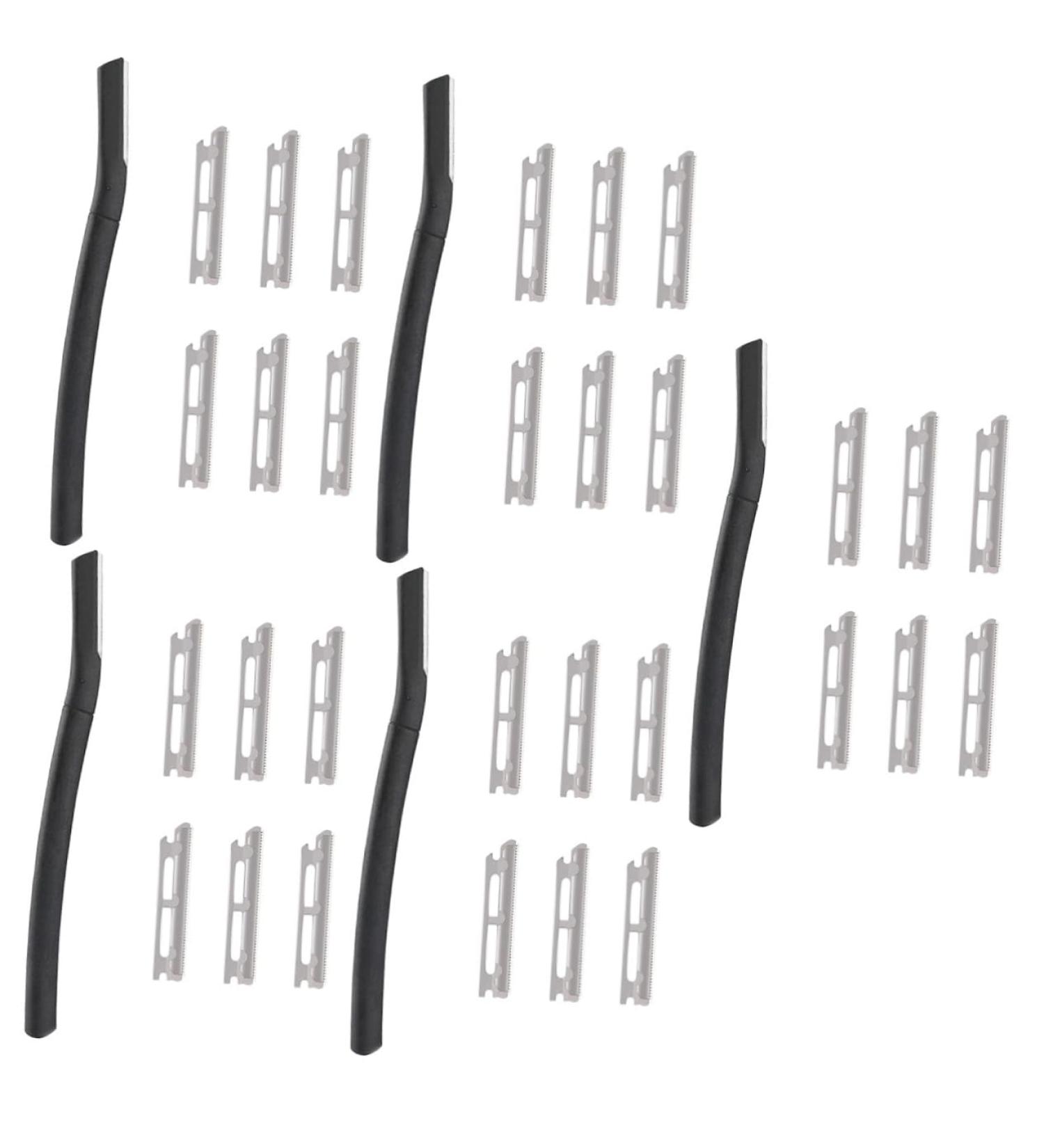 Magiclulu Eyebrow Razor Set - 5 Precision Trimmers for Men & Women - Portable Facial Razor for Perfect Eyebrows - Buy Online on GoSupps.com