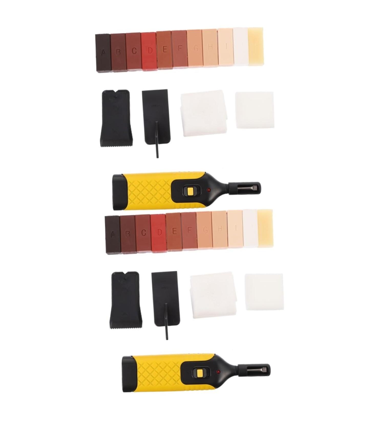 minkissy Floor Repair Tools Set - Cordless Gap Restorer & Scratch Repair Kit for Wood Flooring - International Shipping - Buy Online on GoSupps.com